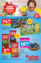 Dobra Zabawa to Poważna Sprawa Supermarket Auchan Auchan – do 04.06.2025