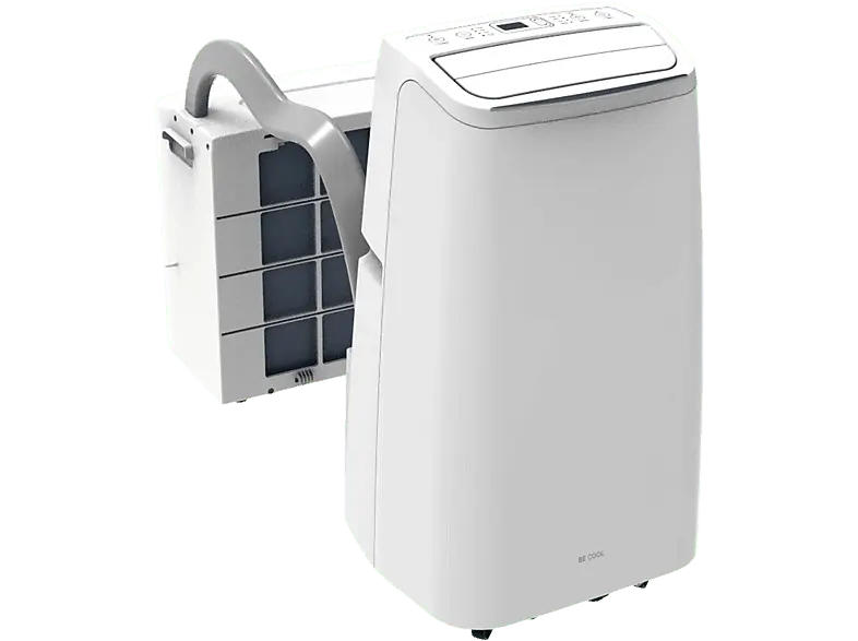 Be Cool BCPSK12KW Wifi Mobile Split-Klimaanlage (A+, 105 m³, 12000 BTU/h, Weiß)