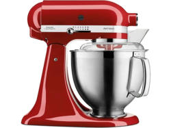 Kitchen Aid 5 KSM 185 PSeeR Artisan Küchenmaschine Empire Rot (Rührschüsselkapazität: 4,8 l, 300 Watt)