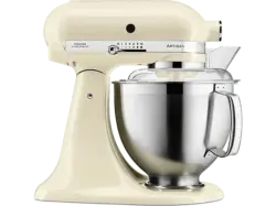 Kitchen Aid 5 KSM 185 PSEAC Artisan Küchenmaschine Creme (Rührschüsselkapazität: 4,8 l, 300 Watt)