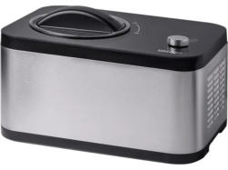 Unold 48826 EVA Eismaschine & Joghurtbereiter (120 Watt, 1,5 l, Silber)