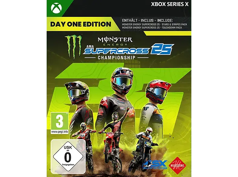 Monster Energy Supercross 25 - The Official Video Game Day One Edition [Xbox Series X]