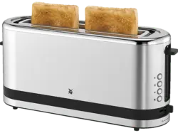 WMF 04.1412.001 KÜCHENminis® Toaster (Edelstahl matt, 900 Watt, Schlitze: 1)