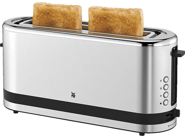 WMF 04.1412.001 KÜCHENminis® Toaster (Edelstahl matt, 900 Watt, Schlitze: 1)
