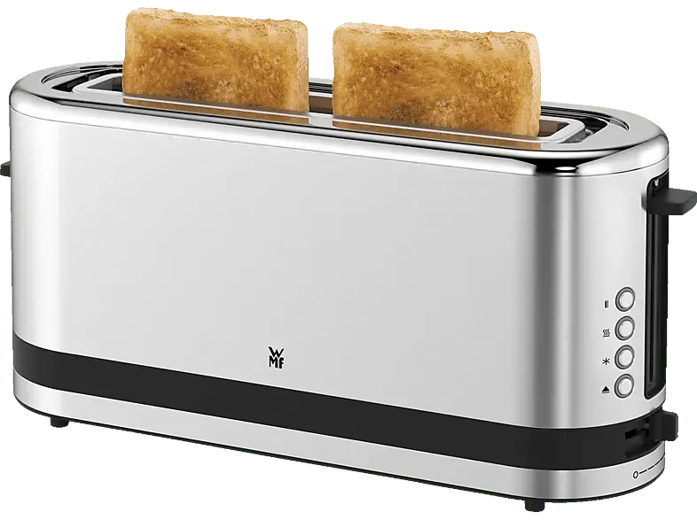 WMF 04.1412.001 KÜCHENminis® Toaster (Edelstahl matt, 900 Watt, Schlitze: 1)