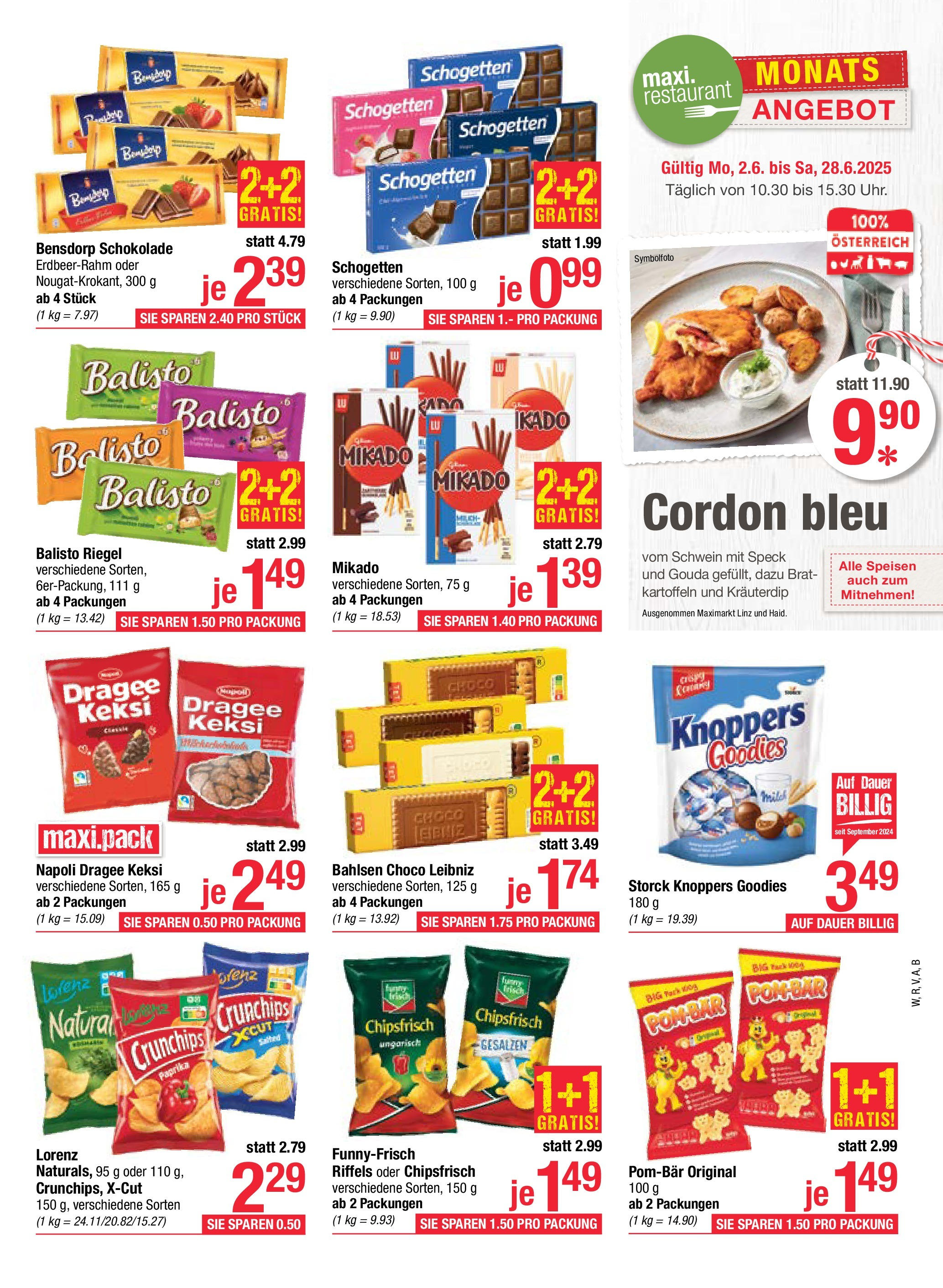 Maximarkt Vöcklabruck, Wels, Ried von 02.06.2025 - Aktuelle Angebote | Seite: 13 | Produkte: Kartoffeln, Schokolade