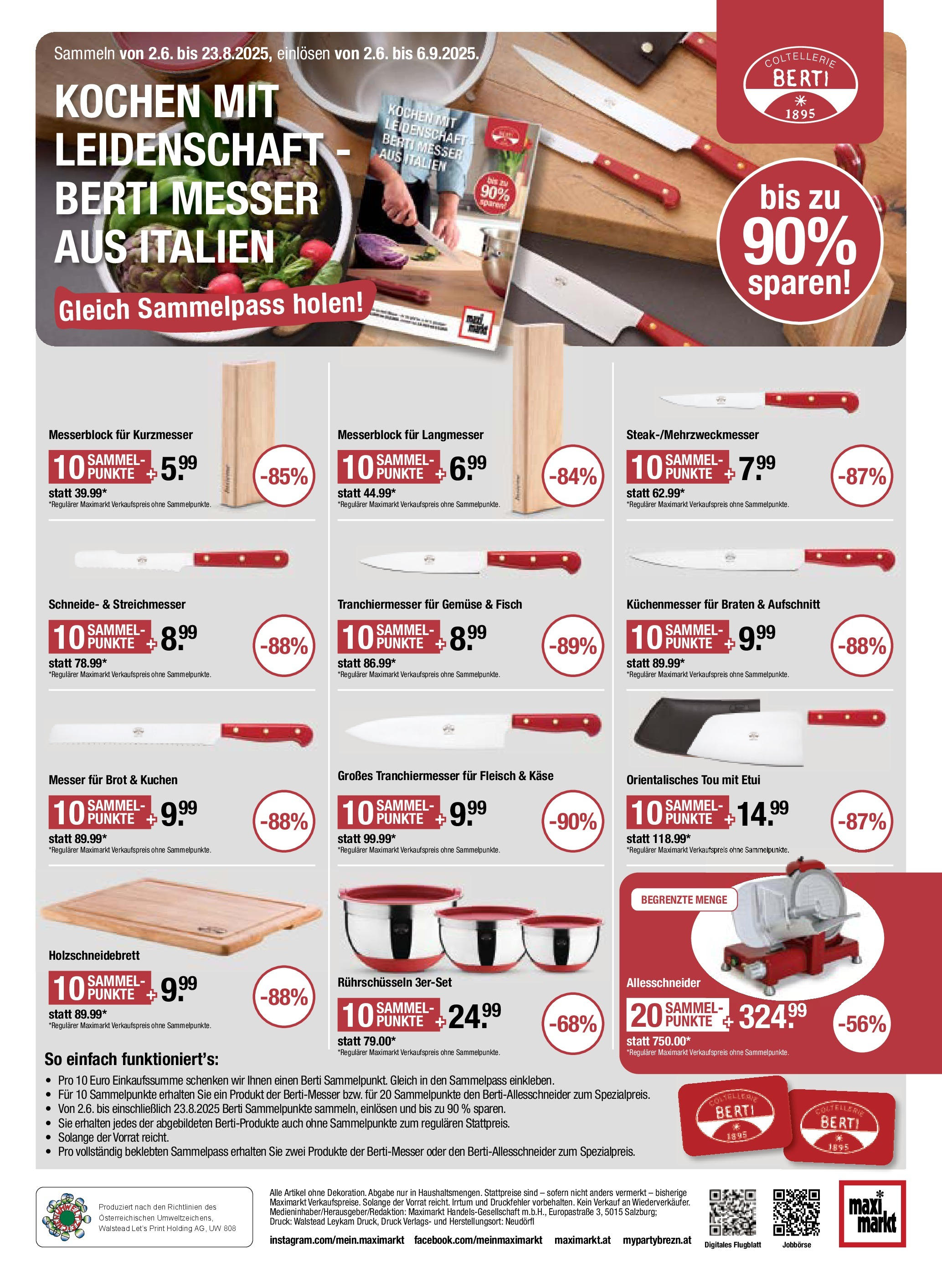 Maximarkt Haid, Linz von 02.06.2025 - Aktuelle Angebote | Seite: 24 | Produkte: Gemüse, Käse, Brot, Fisch