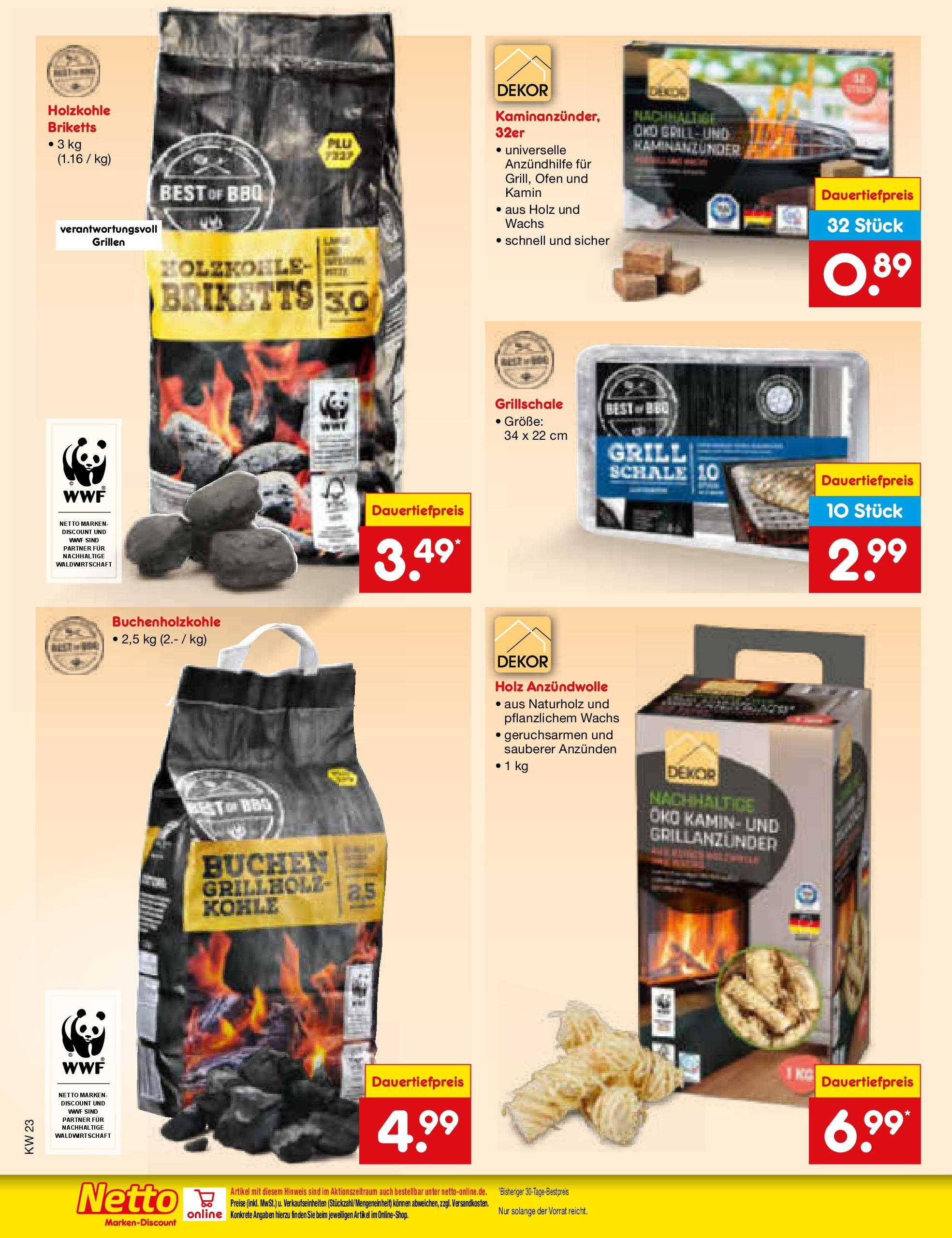 Netto Marken-Discount prospekt Berlin-Spandau (ab 01.06.2025) » Angebote | Seite: 16 | Produkte: Ofen, Grill, Kamin