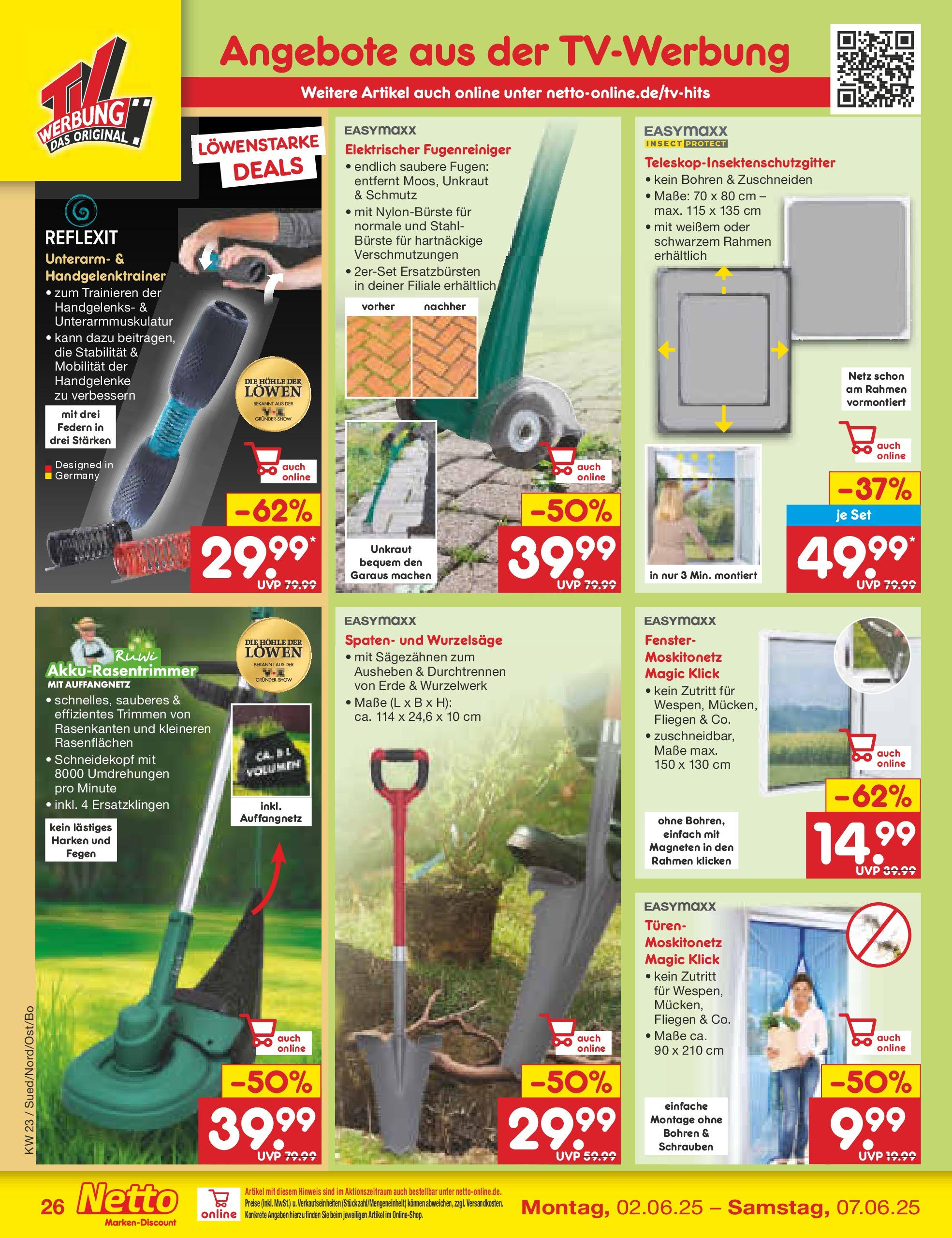 Netto Marken-Discount prospekt Berlin-Spandau (ab 01.06.2025) » Angebote | Seite: 44 | Produkte: Bürste