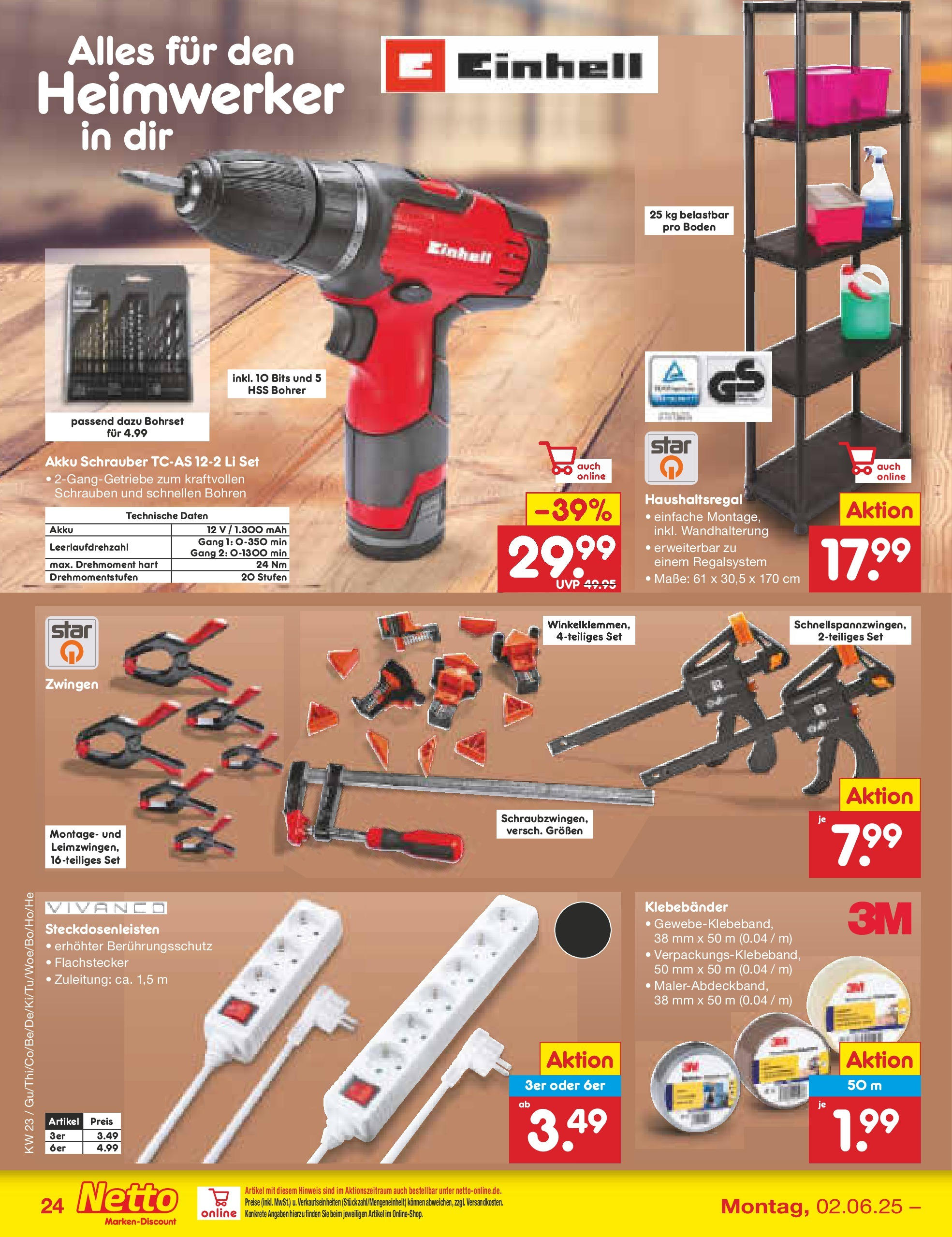 Netto Marken-Discount prospekt Berlin-Spandau (ab 01.06.2025) » Angebote | Seite: 40