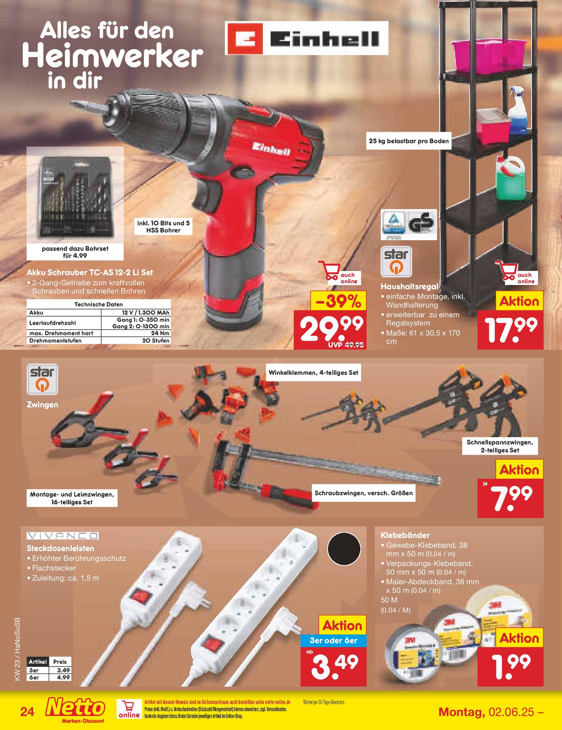 Netto Marken-Discount prospekt Schwerte-Geisecke (ab 01.06.2025) » Angebote | Seite: 40