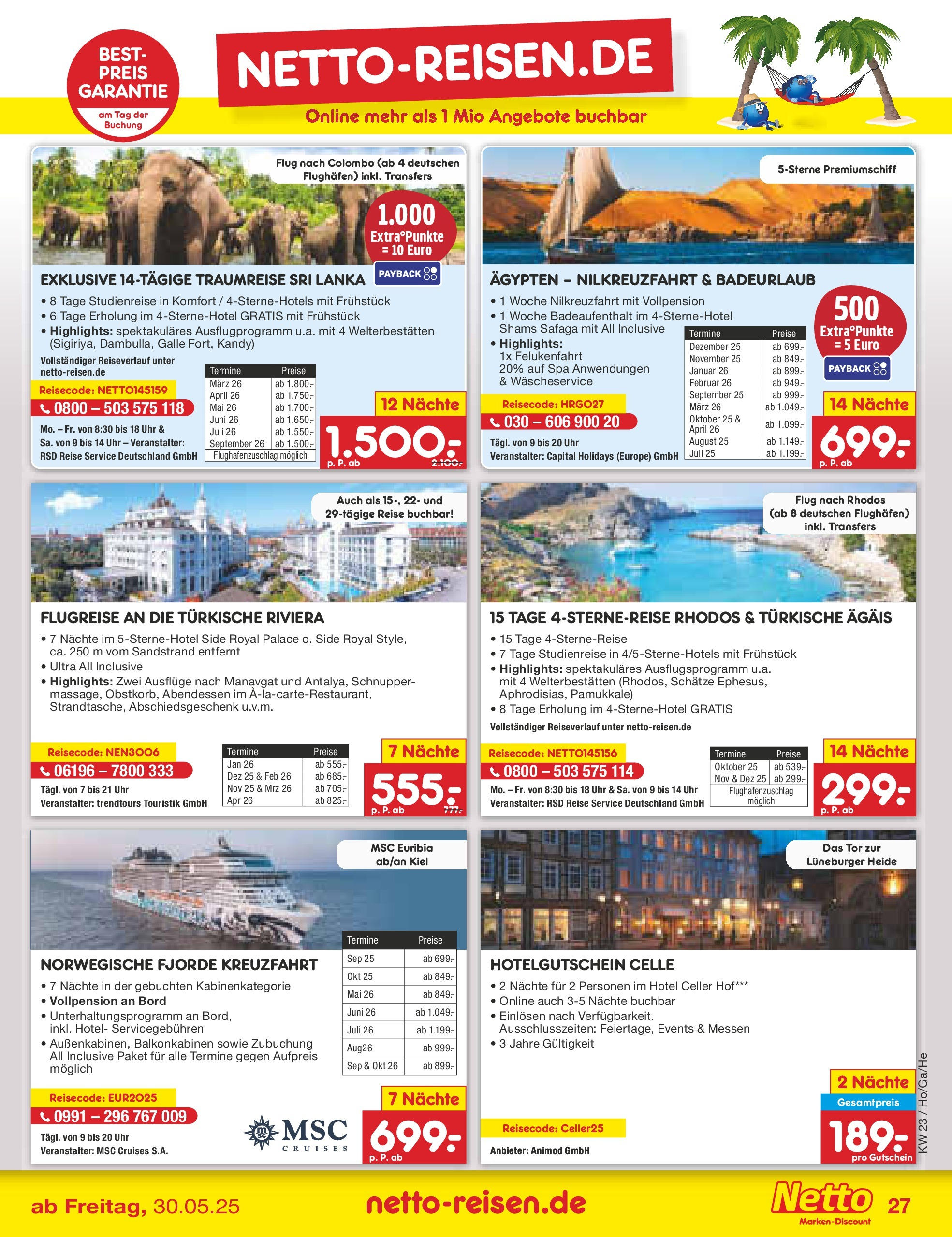 Netto Marken-Discount prospekt Moormerland (ab 01.06.2025) » Angebote | Seite: 45 | Produkte: Uhr