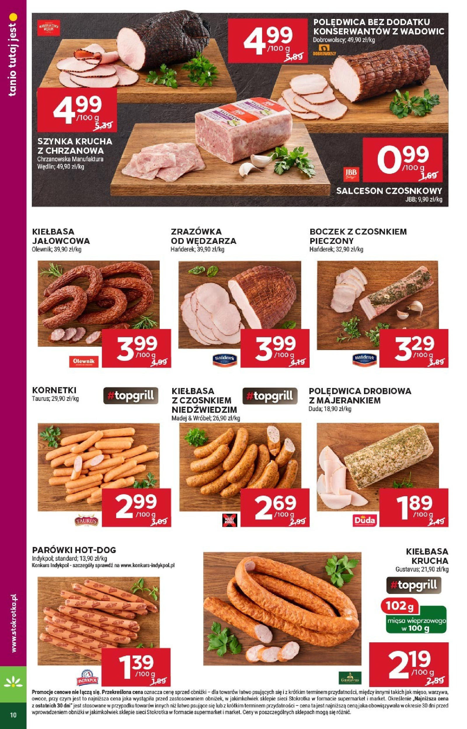 Stokrotka Gazetka 29.05.2025 - Promocje online | Strona: 10 | Produkty: Maślanka, Serek, Jogurt naturalny, Ser gouda
