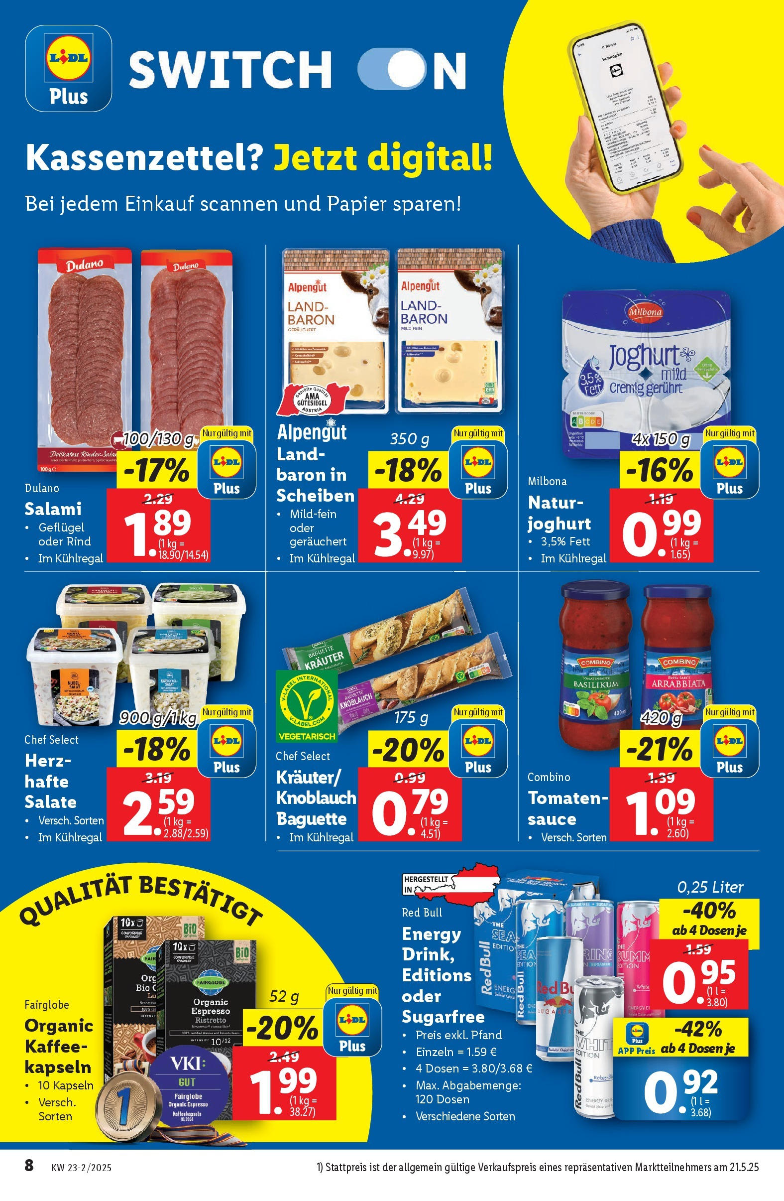 Lidl Flugblatt - Wien ab 04.06.2025 - Angebote ab donnerstag | Seite: 10 | Produkte: Knoblauch, Jääkaappipakastin, Kaffee, Tomaten