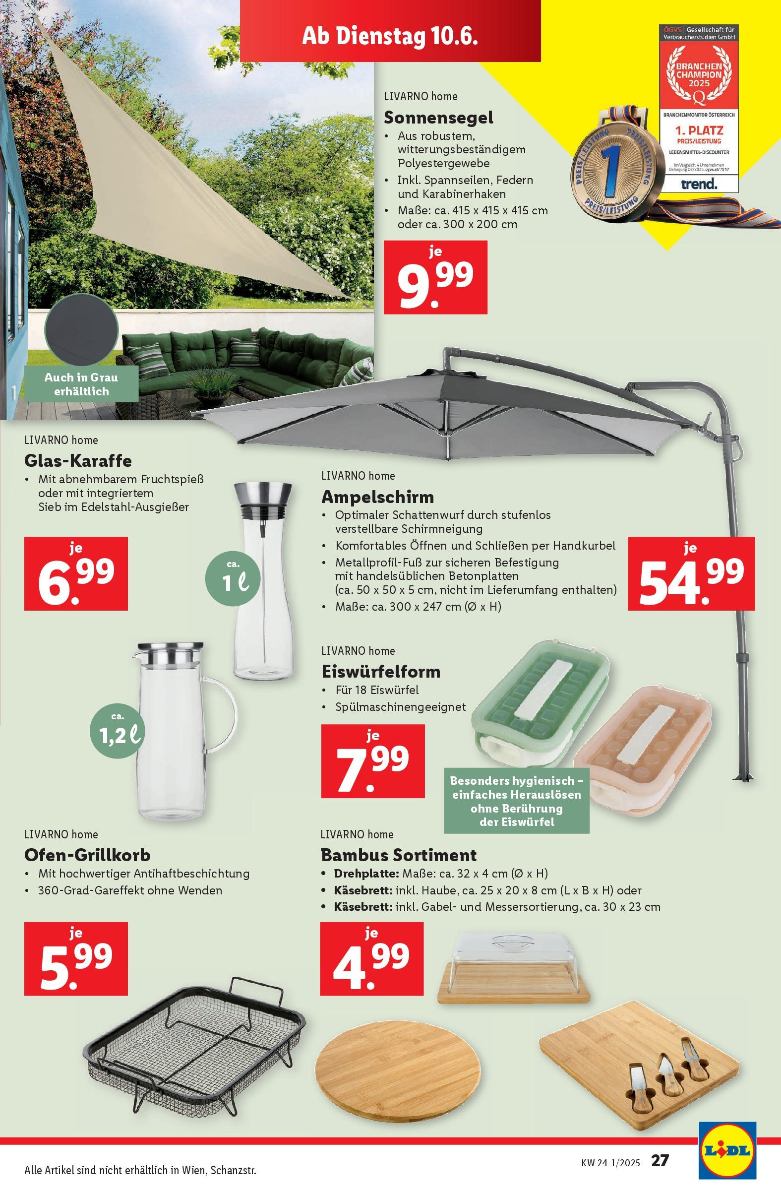 Lidl Flugblatt - Wien ab 04.06.2025 - Angebote ab donnerstag | Seite: 31