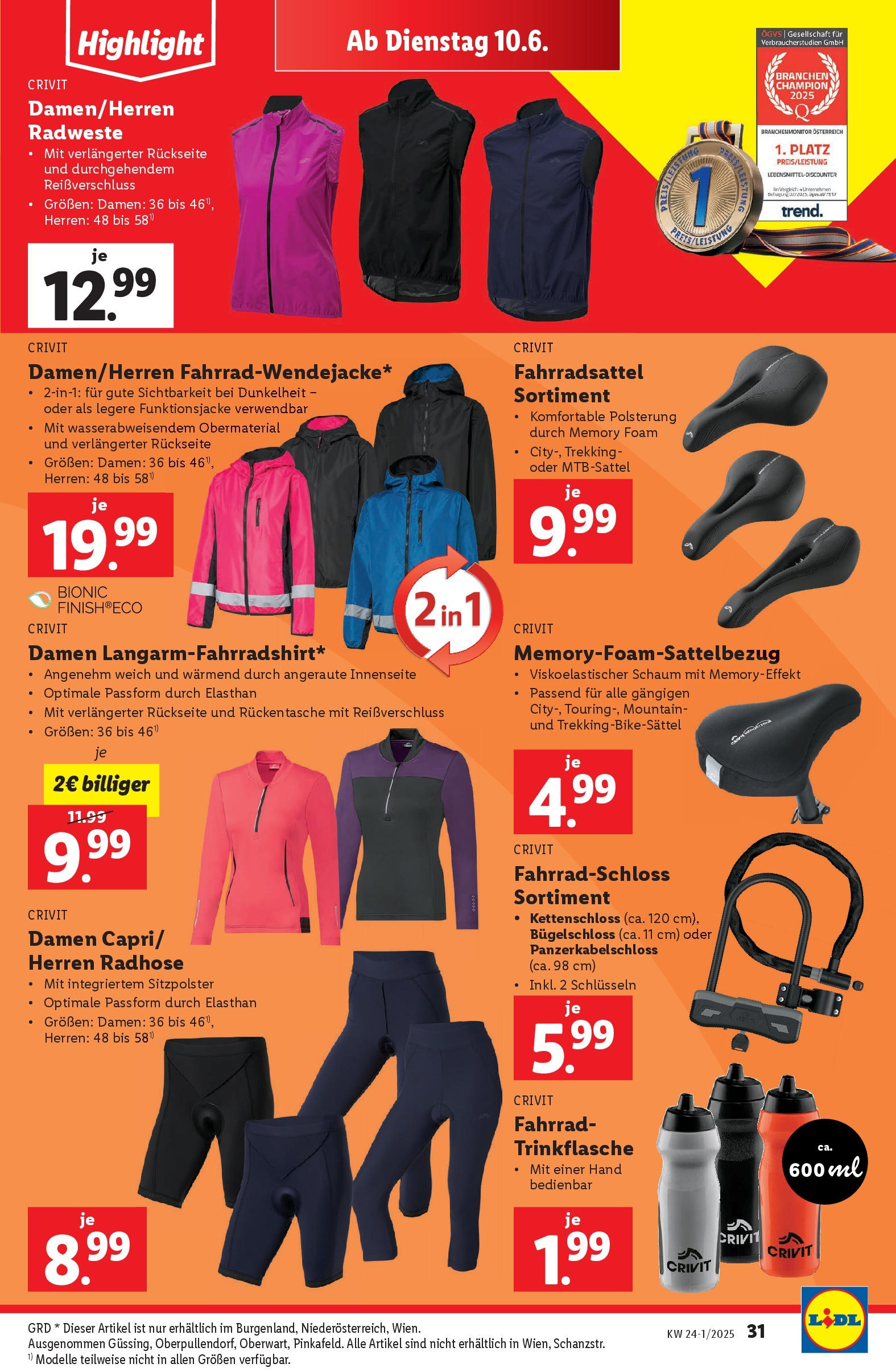 Lidl Flugblatt - Wien ab 04.06.2025 - Angebote ab donnerstag | Seite: 35