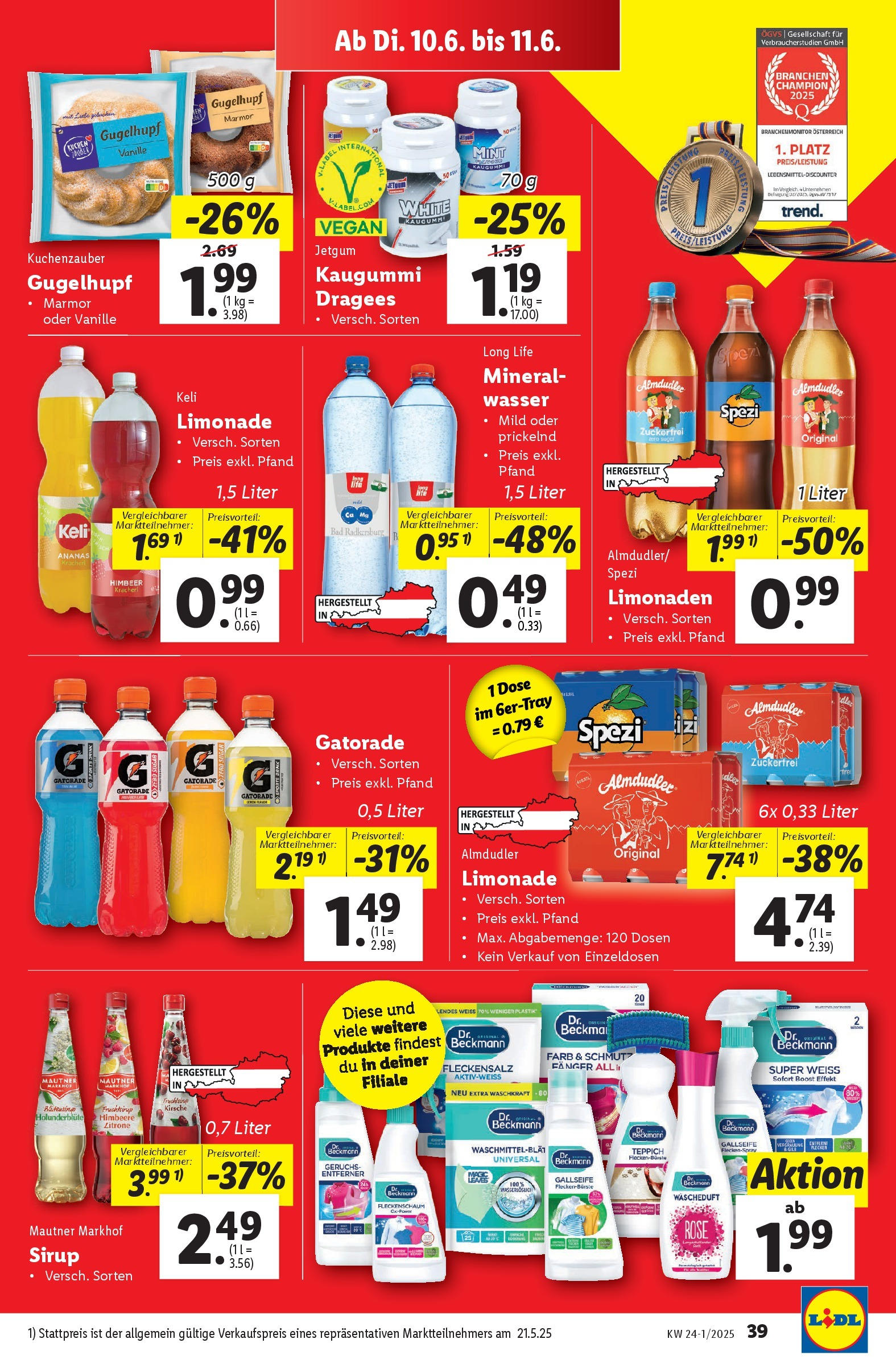 Lidl Flugblatt - Wien ab 04.06.2025 - Angebote ab donnerstag | Seite: 43 | Produkte: Zitrone, Bad, Teppich, Ananas