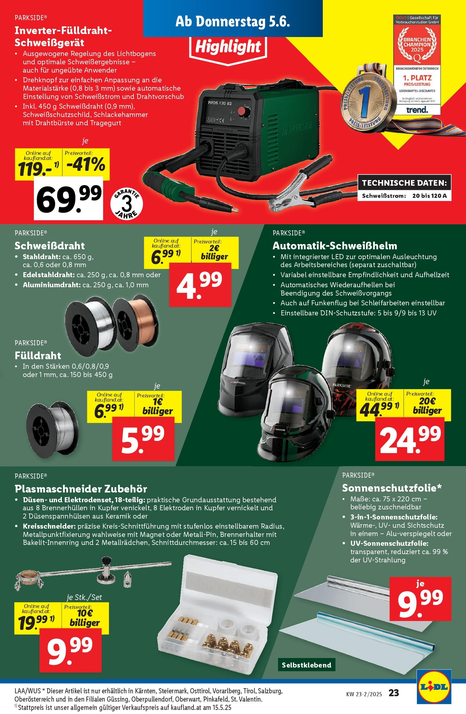 Lidl Flugblatt - Graz, Klagenfurt ab 04.06.2025 - Angebote ab donnerstag | Seite: 27