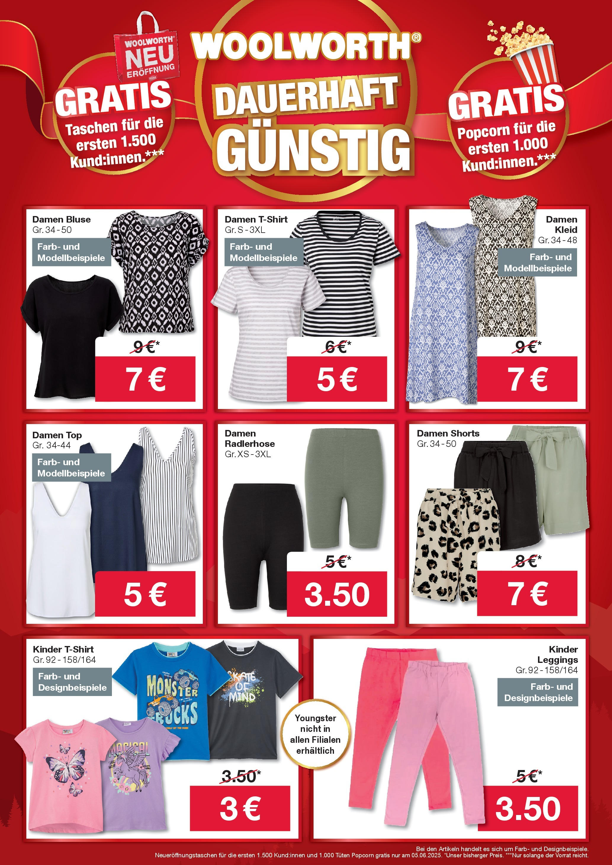 Woolworth Servus Wien! von 31.05.2025 - Aktuelle Angebote | Seite: 3 | Produkte: Bluse, Leggings