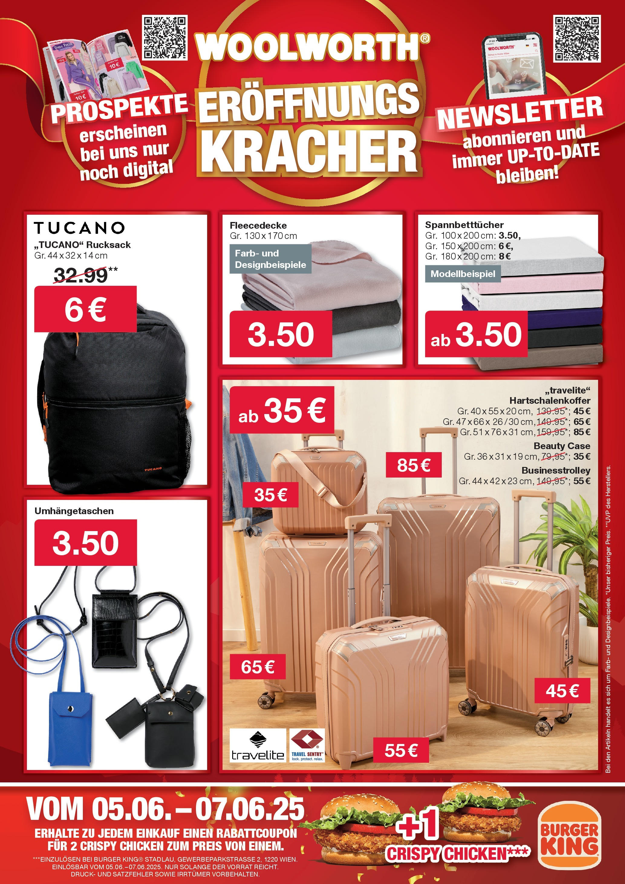 Woolworth Servus Wien! von 31.05.2025 - Aktuelle Angebote | Seite: 4 | Produkte: Rucksack
