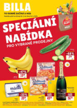 Billa Billa Speciální nabídka: vybrané prodejny – do 10.06.2025