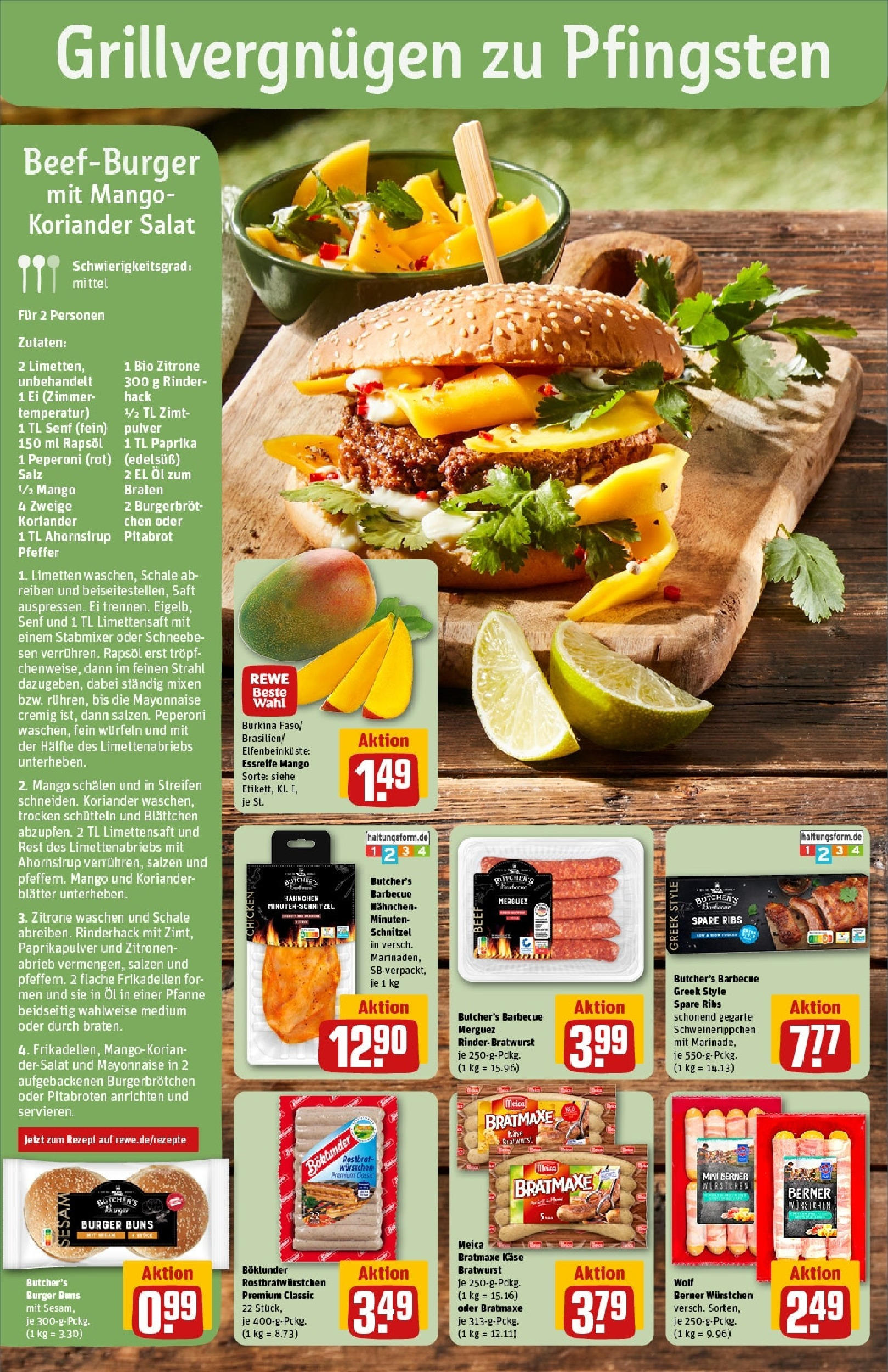 Rewe prospekt Bad Orb	 (ab 01.06.2025) zum Blättern » Angebote | Seite: 6 | Produkte: Kamin, Spieße, Tiger garnelen, Chips