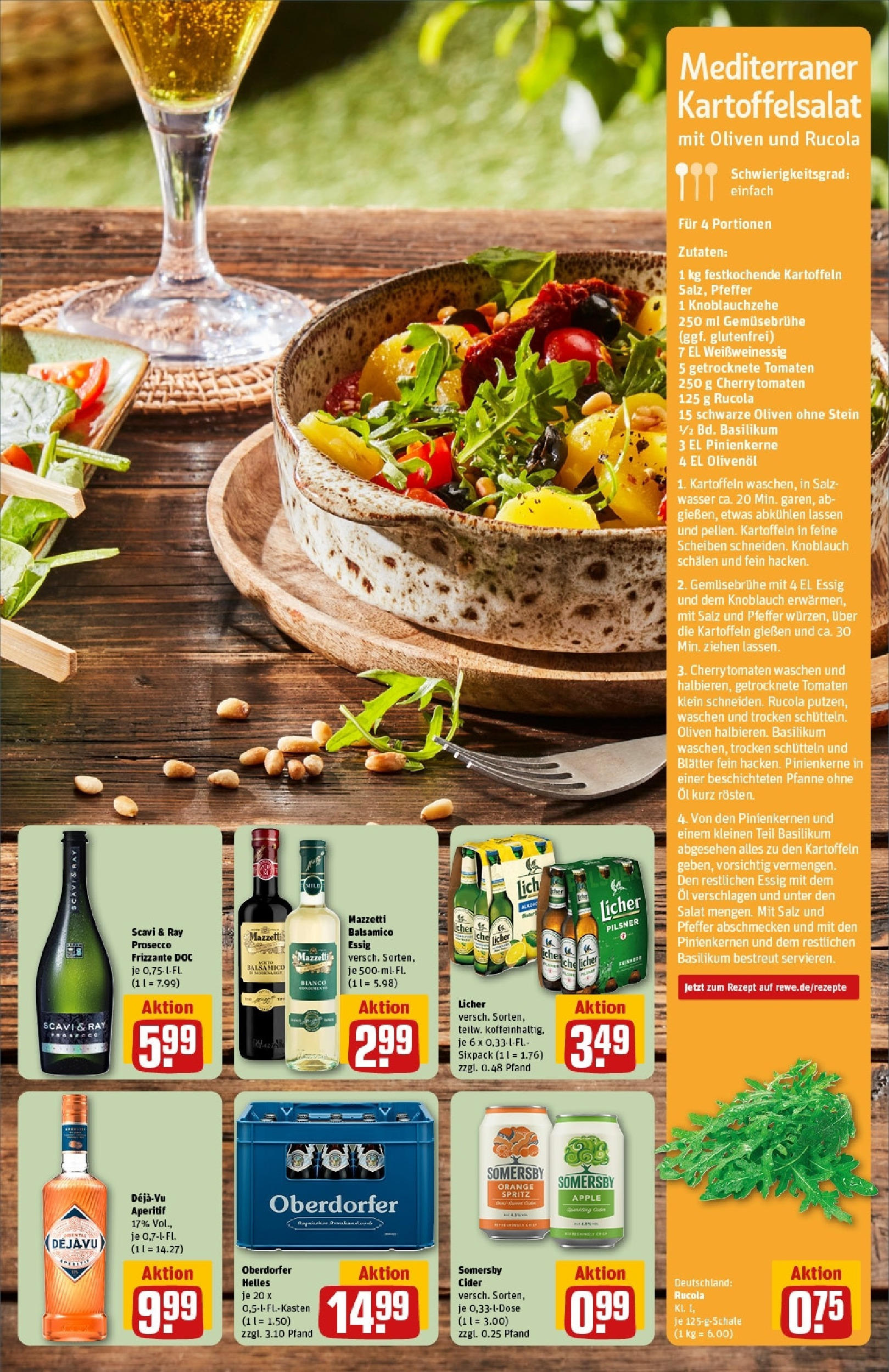 Rewe prospekt Bad Orb	 (ab 01.06.2025) zum Blättern » Angebote | Seite: 9 | Produkte: Ziegenkäse, Pane, Grunlander, Salami