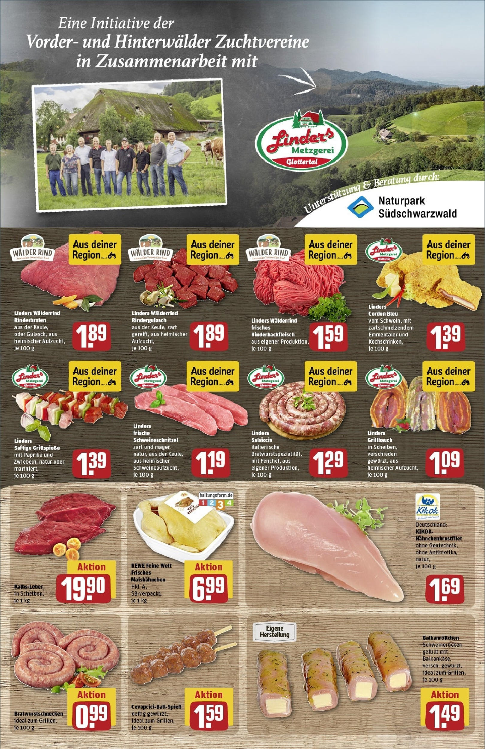 Rewe prospekt Emmendingen	 (ab 01.06.2025) zum Blättern » Angebote | Seite: 11 | Produkte: Baguette, Brot