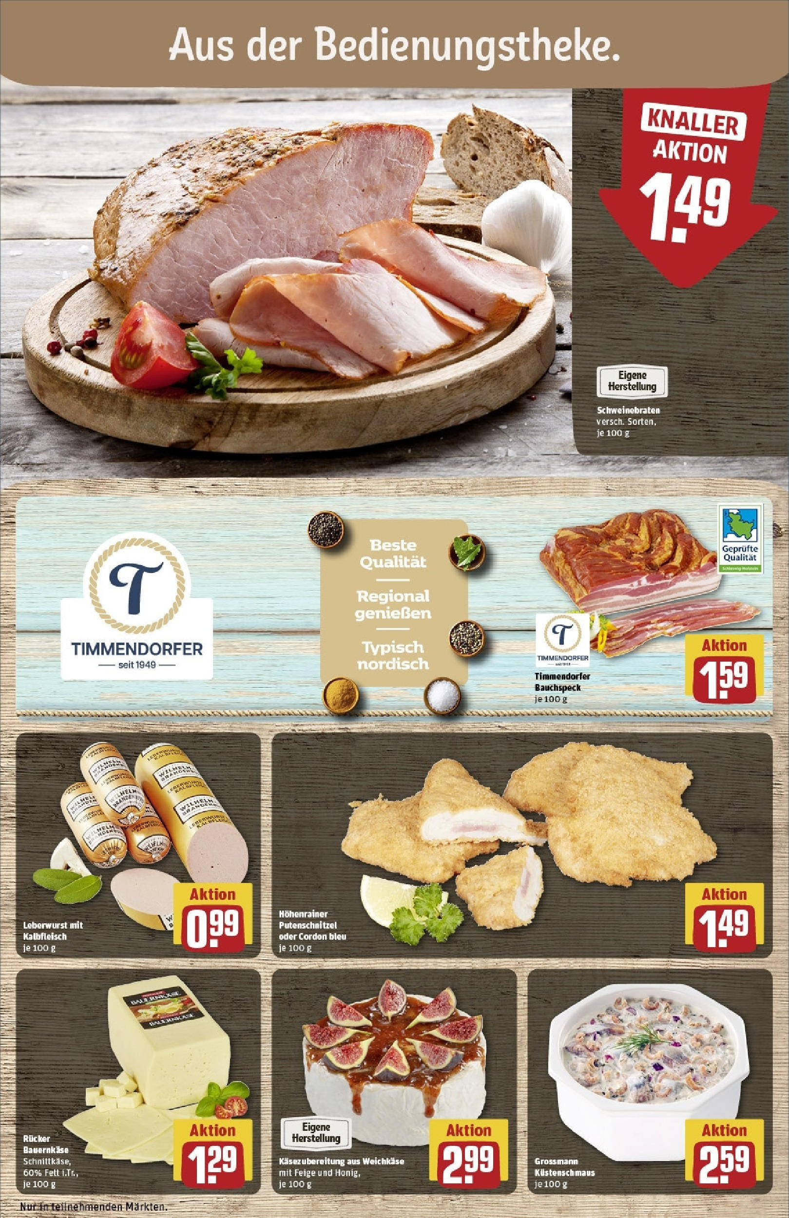 Rewe prospekt Oyten	 (ab 01.06.2025) zum Blättern » Angebote | Seite: 13 | Produkte: Philadelphia, Leerdammer, Salakis, Schinken