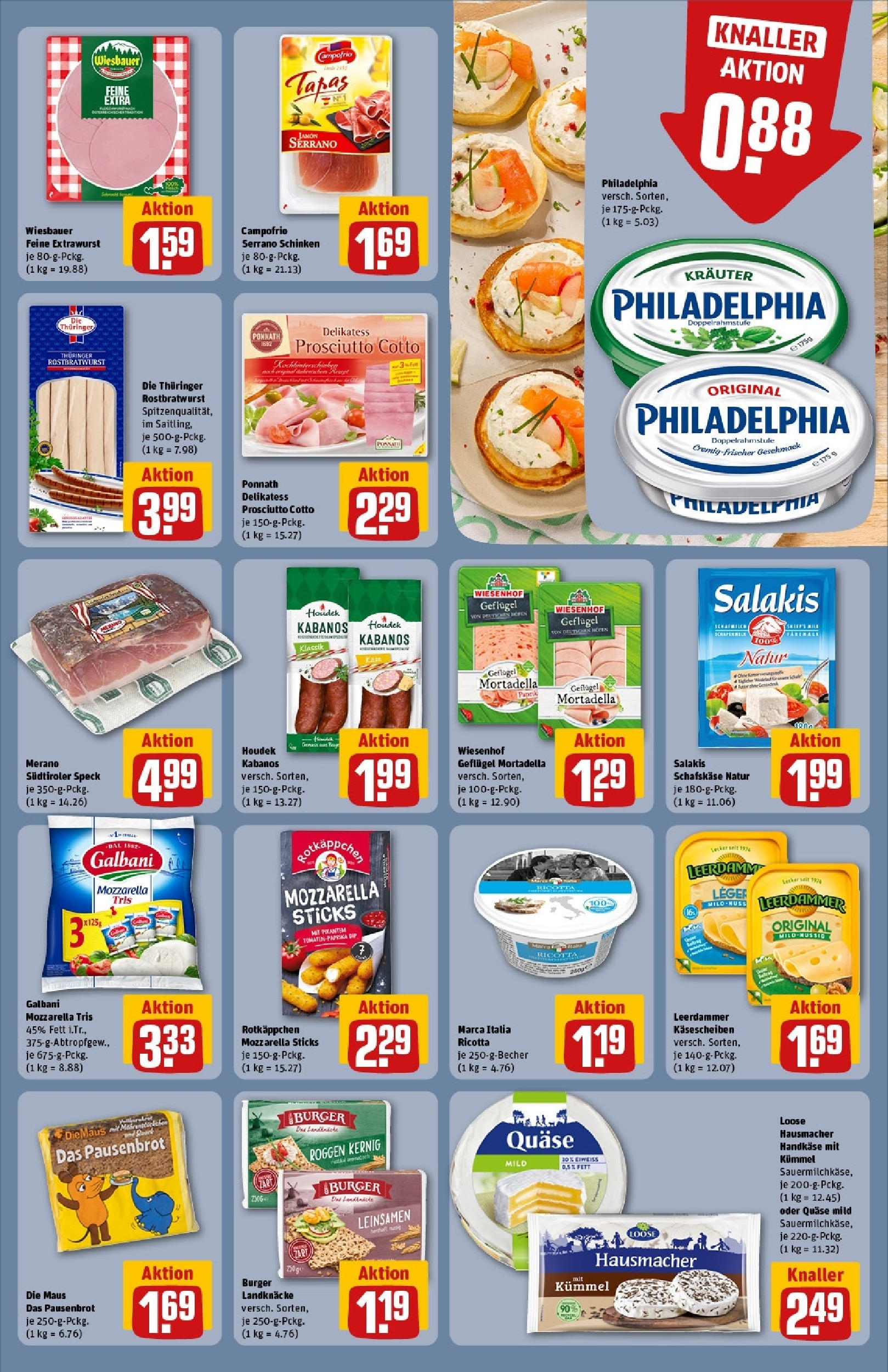 Rewe prospekt Bad Orb	 (ab 01.06.2025) zum Blättern » Angebote | Seite: 13 | Produkte: Hahnchen, Iglo, Fischstabchen, Sahne