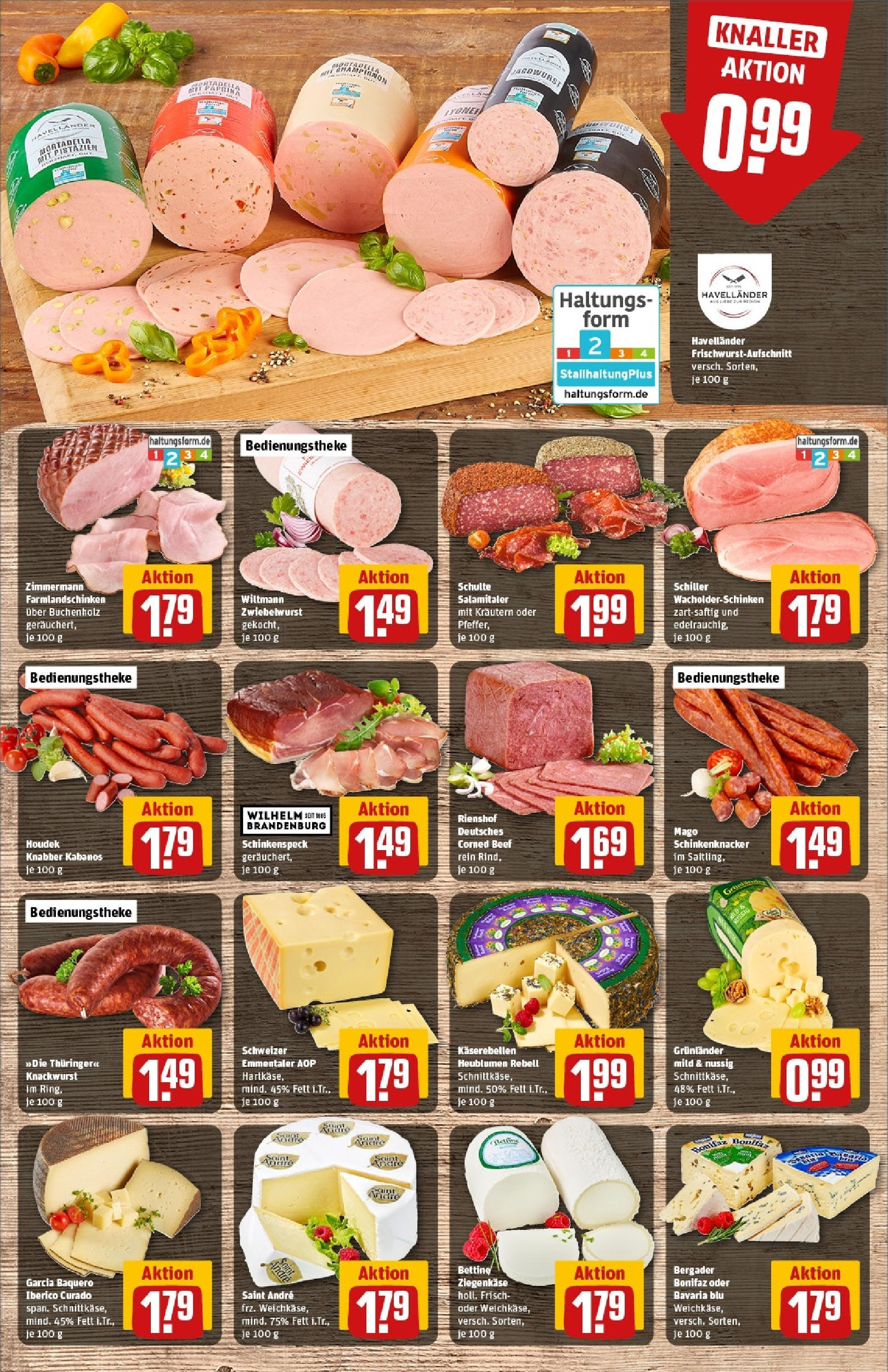 Rewe prospekt Potsdam / Zentrum Ost	 (ab 01.06.2025) zum Blättern » Angebote | Seite: 11 | Produkte: Philadelphia, Salakis, Rotkäppchen, Schinken