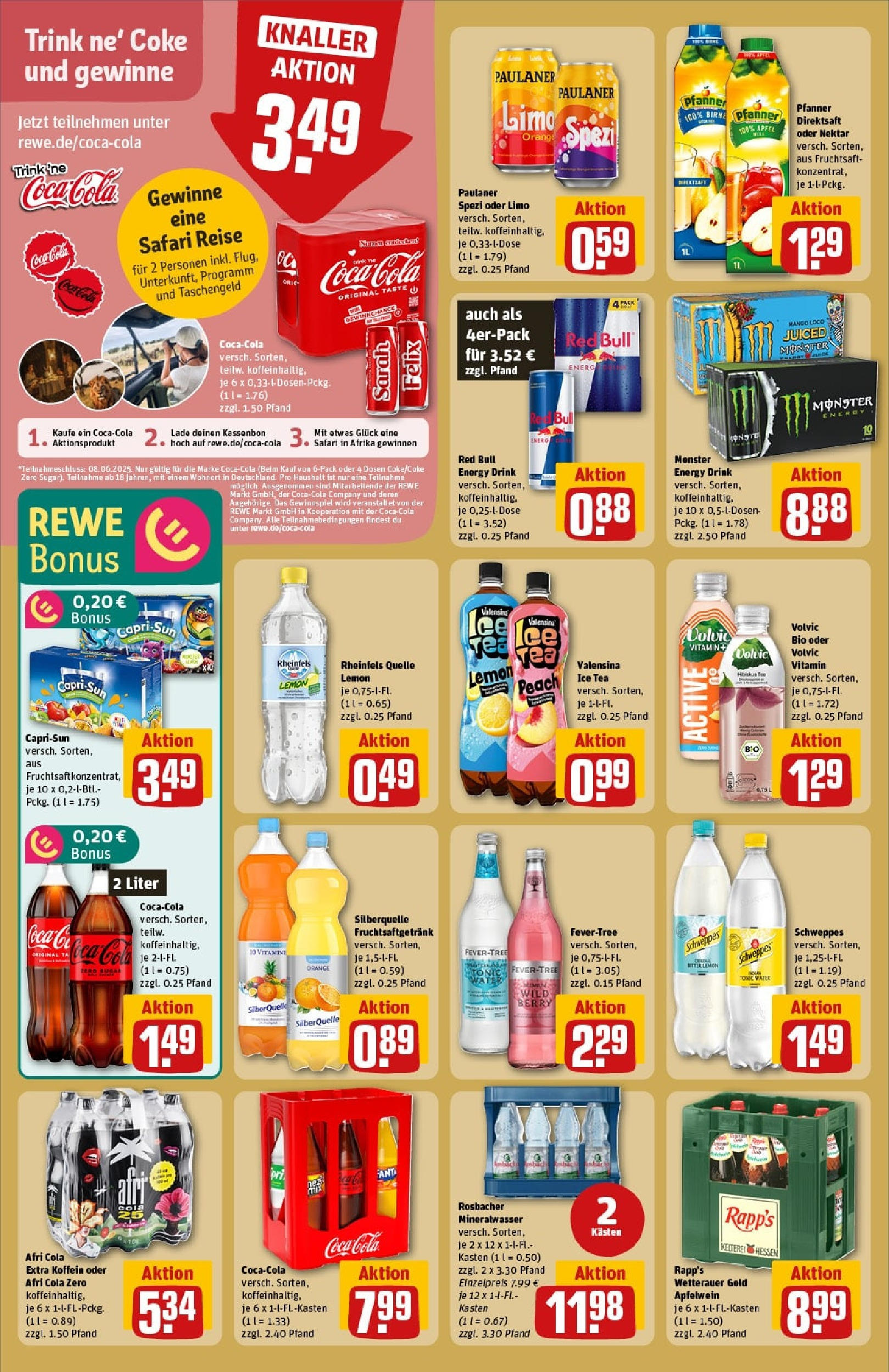 Rewe prospekt Bad Orb	 (ab 01.06.2025) zum Blättern » Angebote | Seite: 16 | Produkte: Doppio Passo, Wein, Whiskey, Underberg