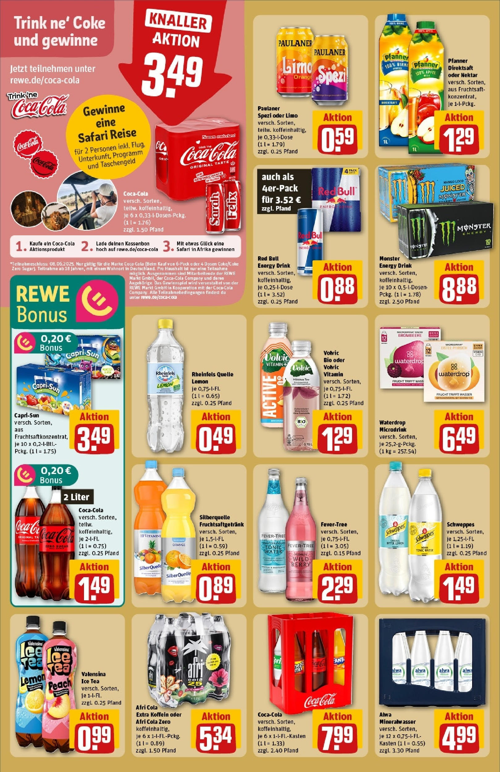 Rewe prospekt Ludwigshafen/Edigheim	 (ab 02.06.2025) zum Blättern » Angebote | Seite: 18 | Produkte: Freixenet, Sekt, Campari, Ouzo plomari