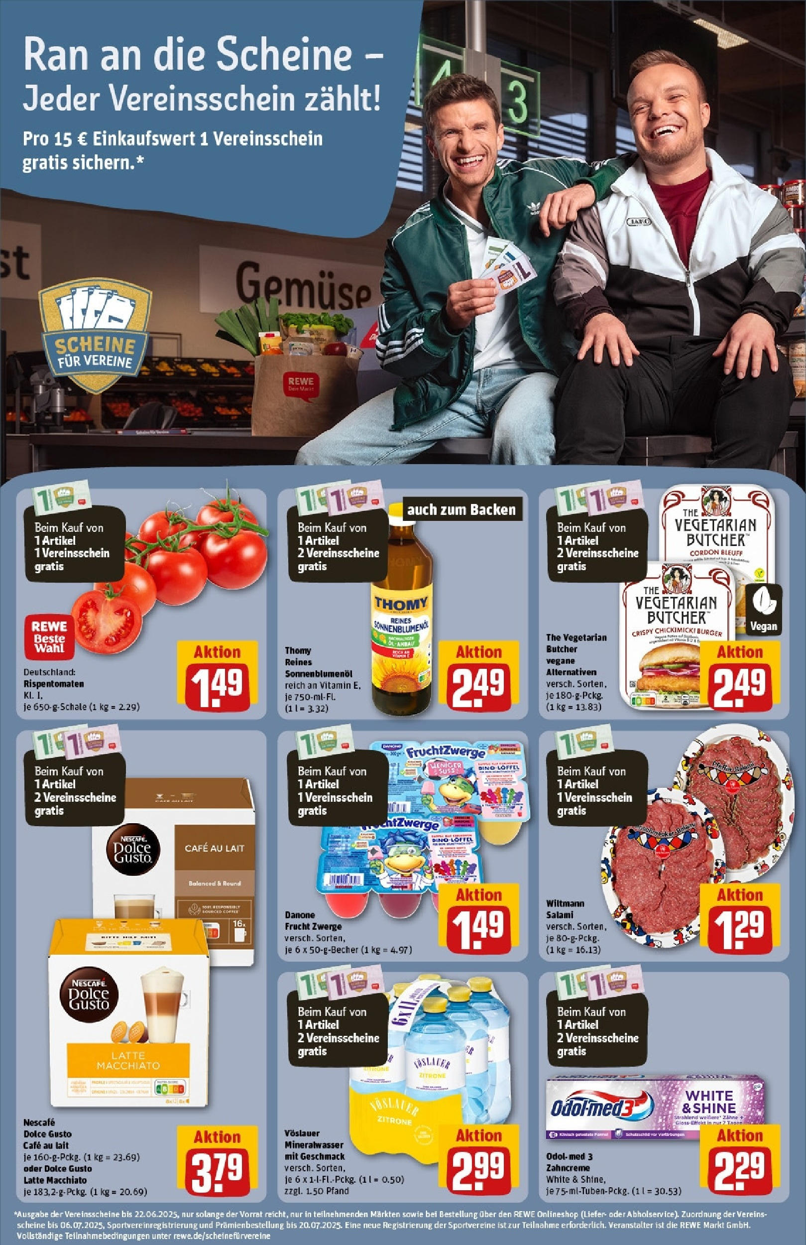 Rewe prospekt Bad Orb	 (ab 01.06.2025) zum Blättern » Angebote | Seite: 20 | Produkte: Nescafe, Barilla pesto, Olivenol, Dressing