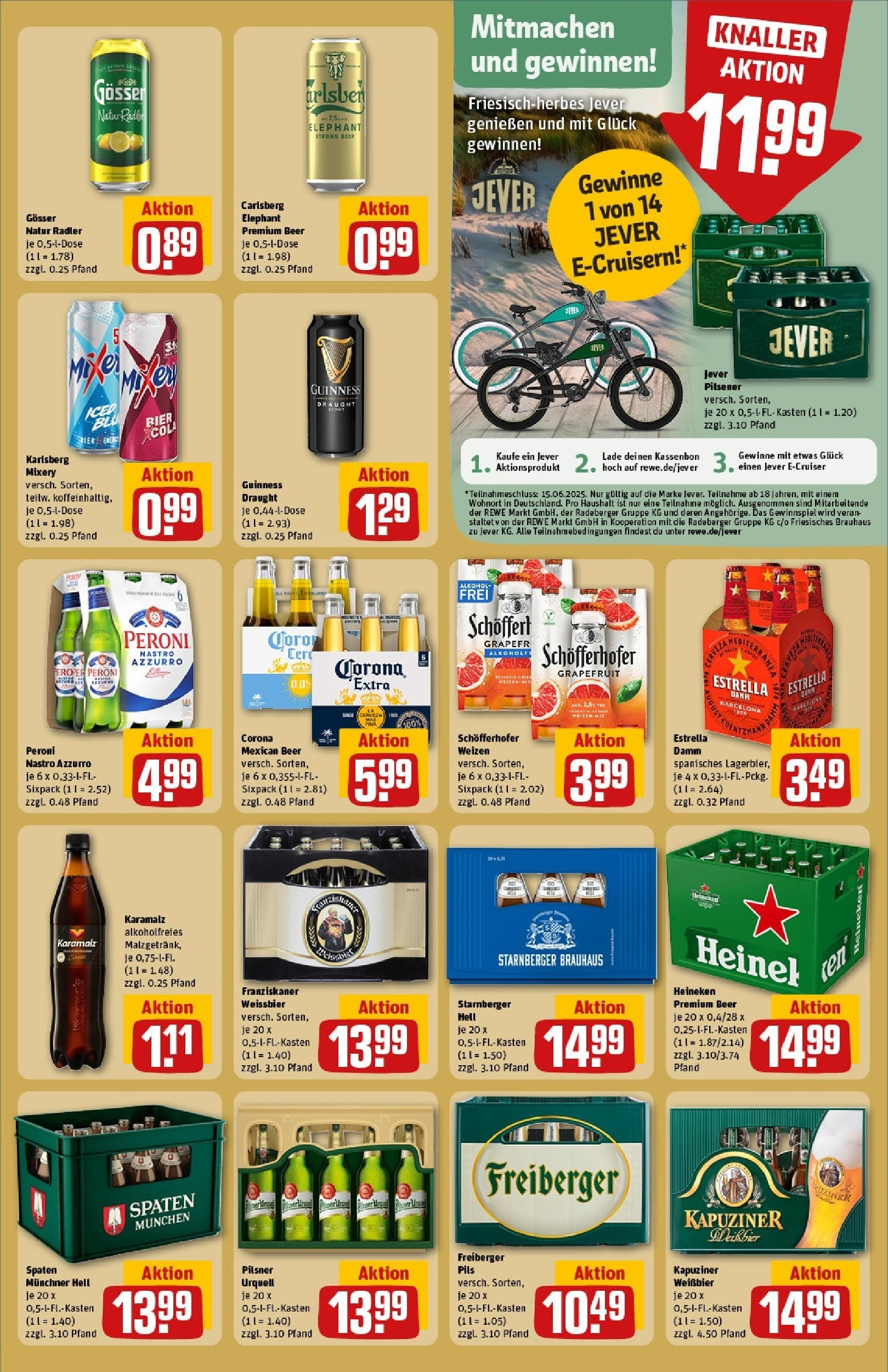 Rewe prospekt Görlitz / Rauschwalde	 (ab 01.06.2025) zum Blättern » Angebote | Seite: 21 | Produkte: Salami