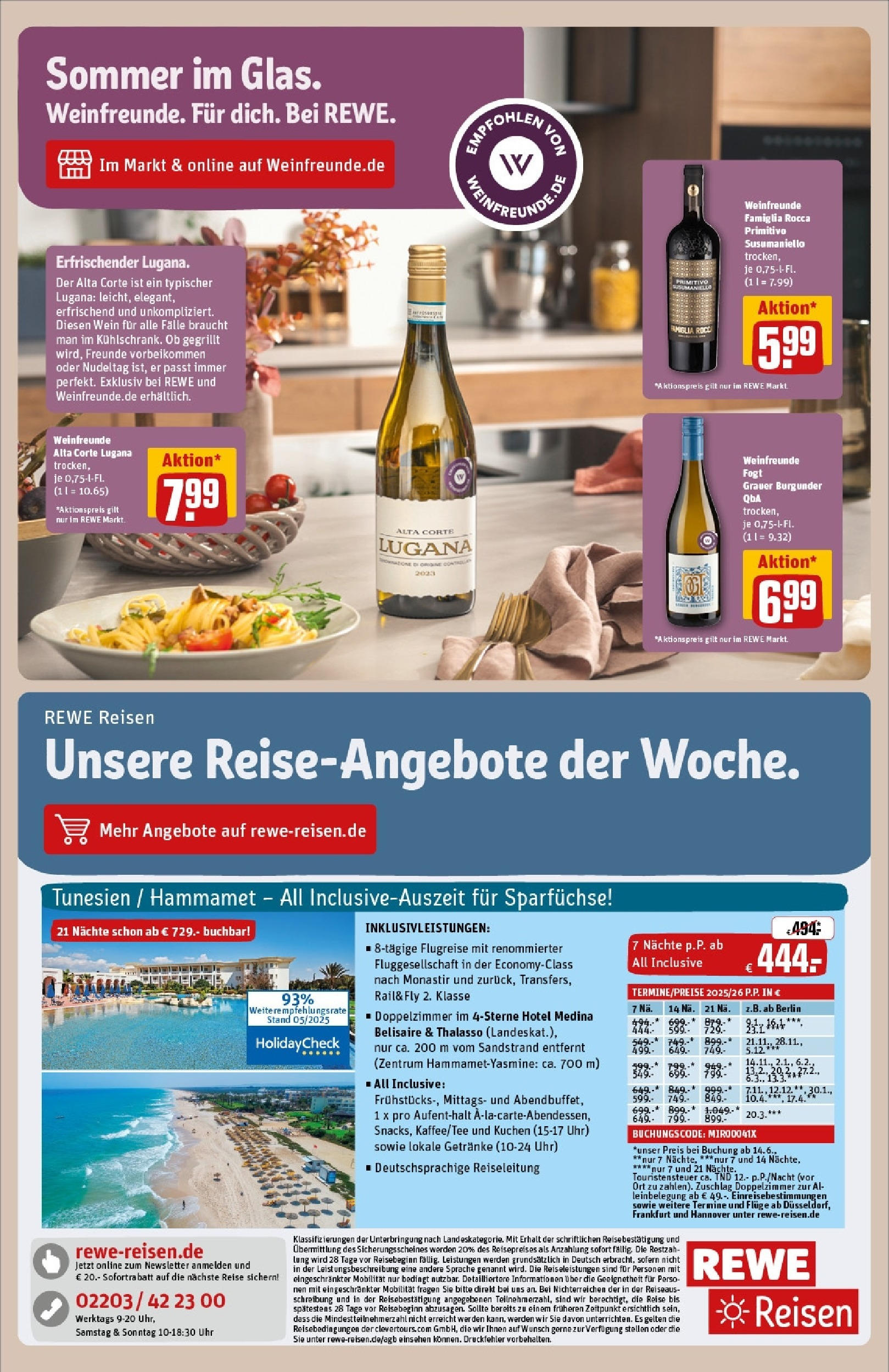 Rewe prospekt Bad Orb	 (ab 01.06.2025) zum Blättern » Angebote | Seite: 25 | Produkte: T-Shirt, Hoodie, Ladekabel