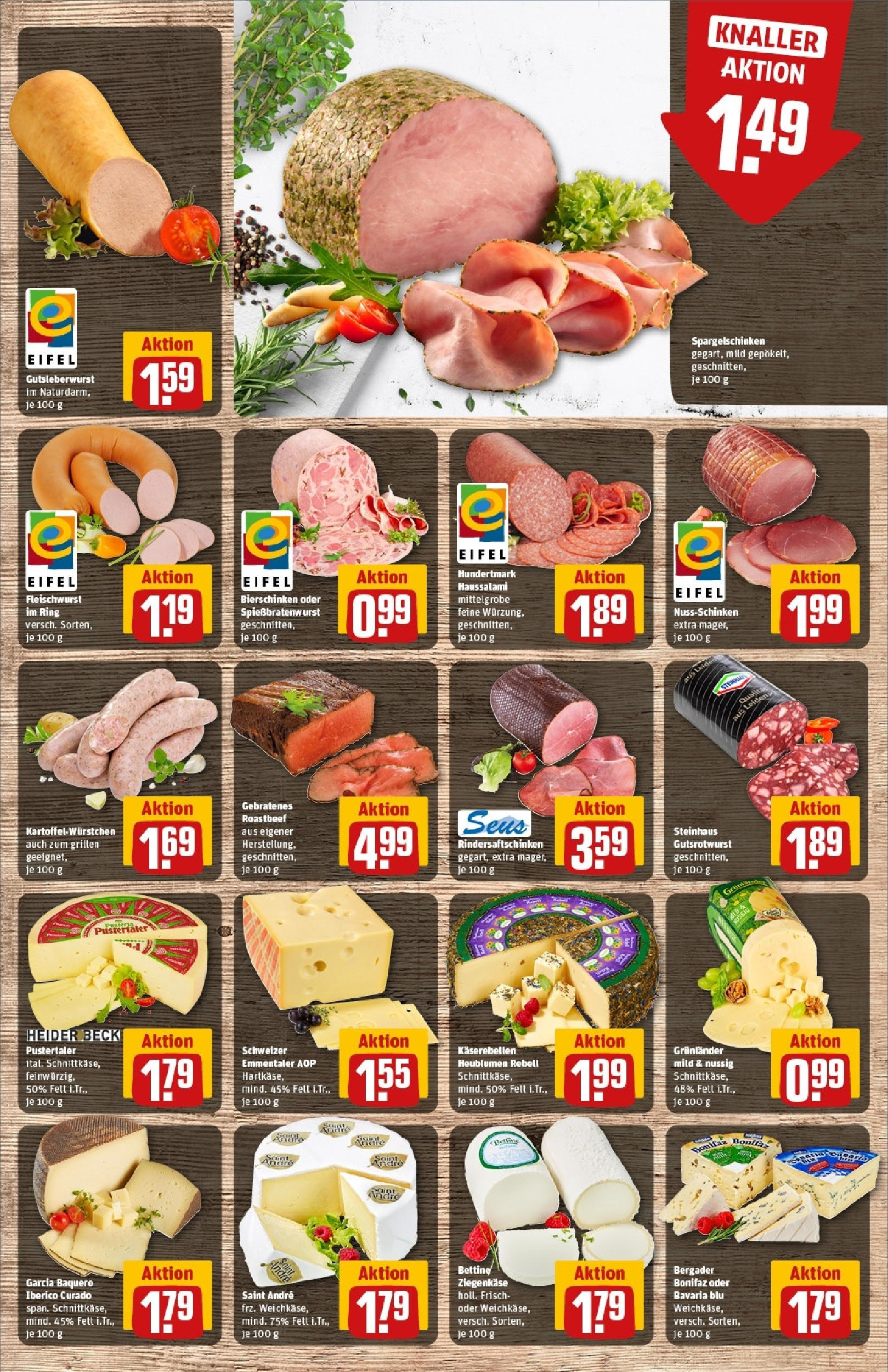 Rewe prospekt Emmelshausen	 (ab 01.06.2025) zum Blättern » Angebote | Seite: 11 | Produkte: Cevapcici, Rouge, Kartoffeln, Brokkoli