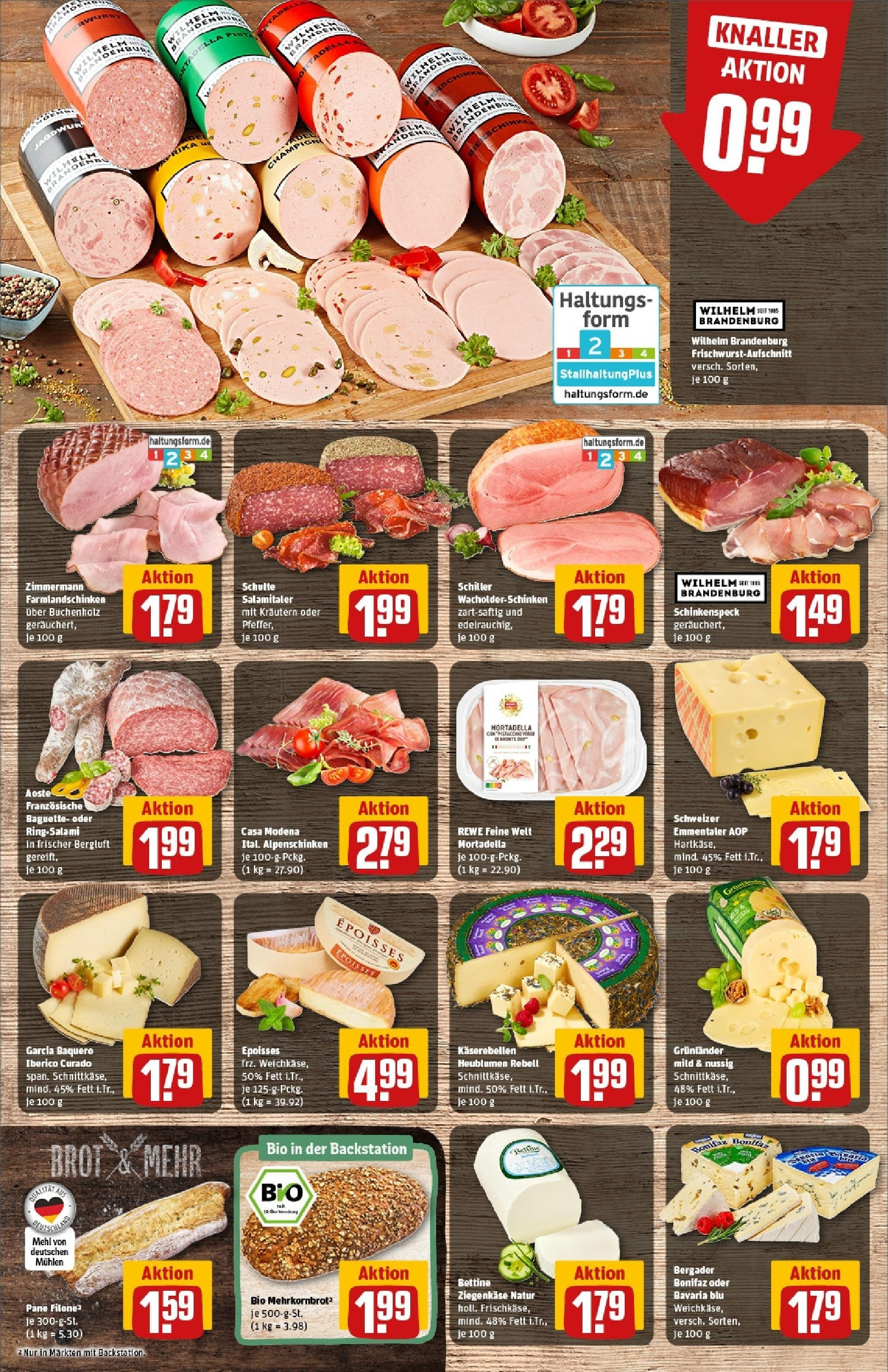 Rewe prospekt Bad Orb	 (ab 01.06.2025) zum Blättern » Angebote | Seite: 11 | Produkte: Philadelphia, Burger, Maus, Schafskase