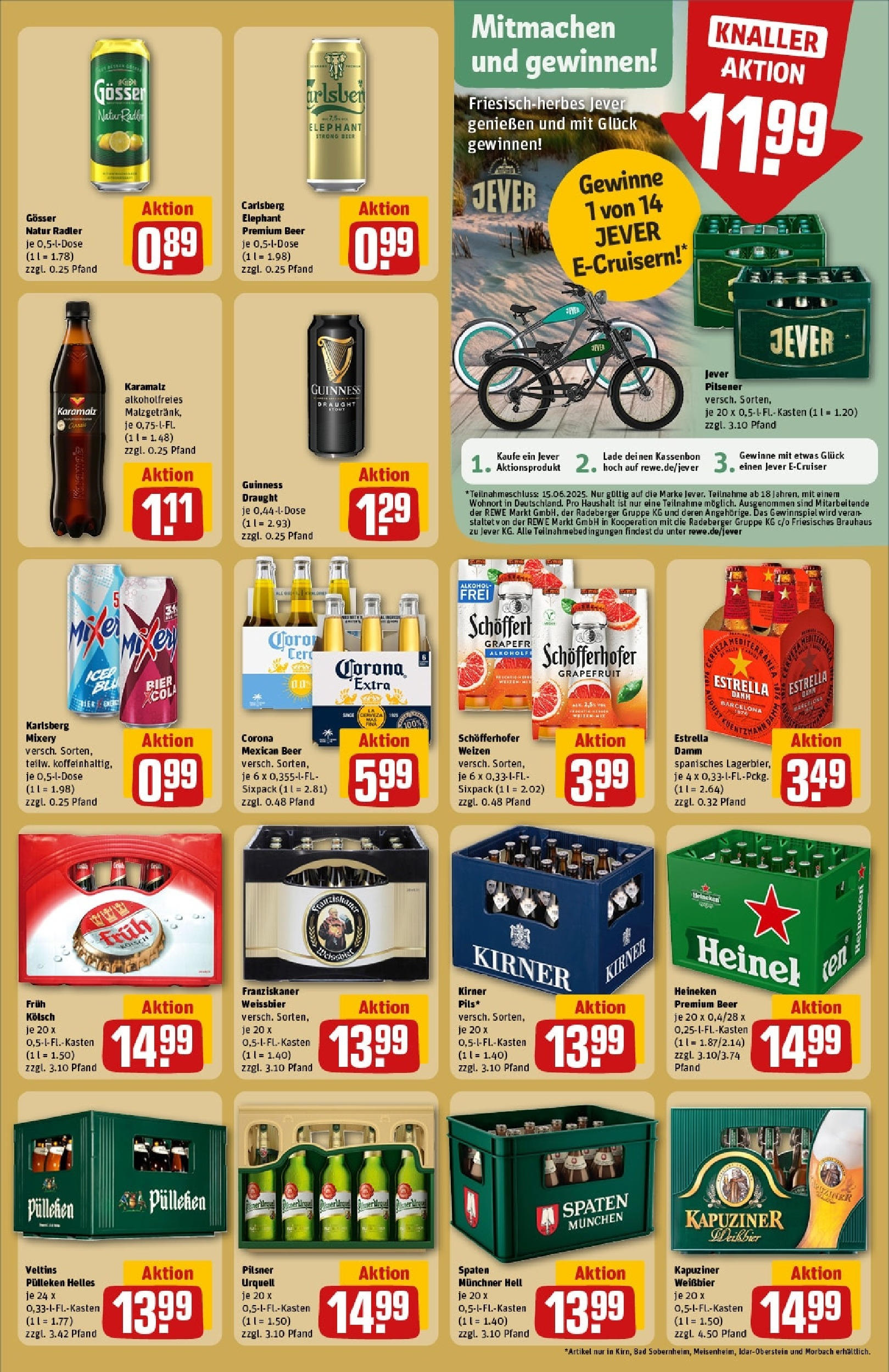 Rewe prospekt Idar-Oberstein	 (ab 01.06.2025) zum Blättern » Angebote | Seite: 21 | Produkte: Salami
