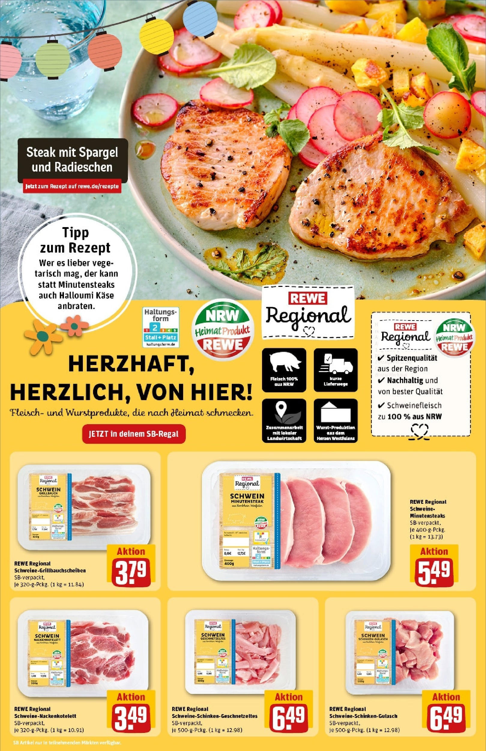 Rewe prospekt Duisburg / Bergheim	 (ab 01.06.2025) zum Blättern » Angebote | Seite: 12 | Produkte: Butter, Schokolade, Starbucks, Zucker