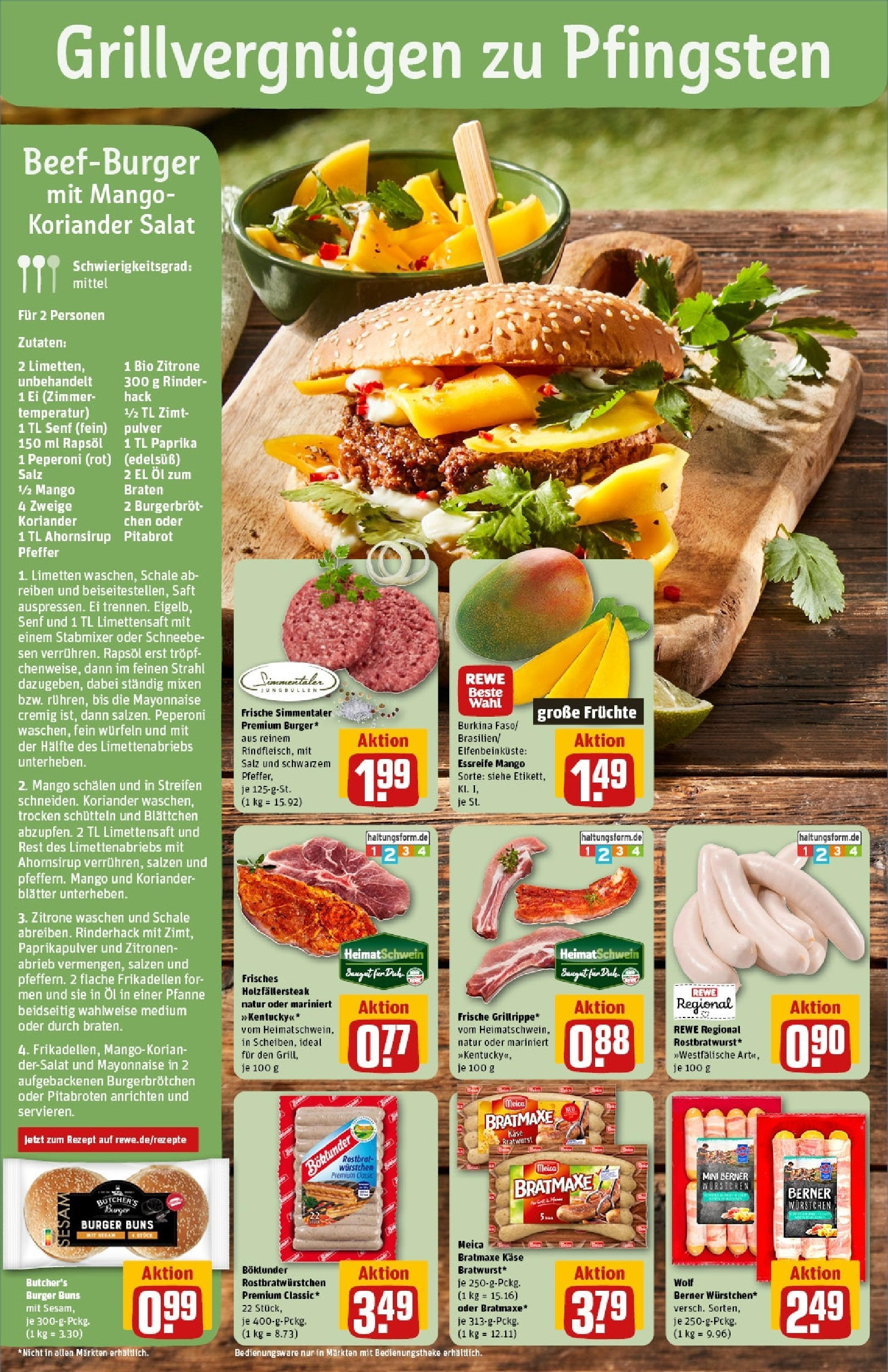 Rewe prospekt Duisburg / Bergheim	 (ab 01.06.2025) zum Blättern » Angebote | Seite: 16 | Produkte: Ofen, Kamin, Kartoffeln, Ketchup