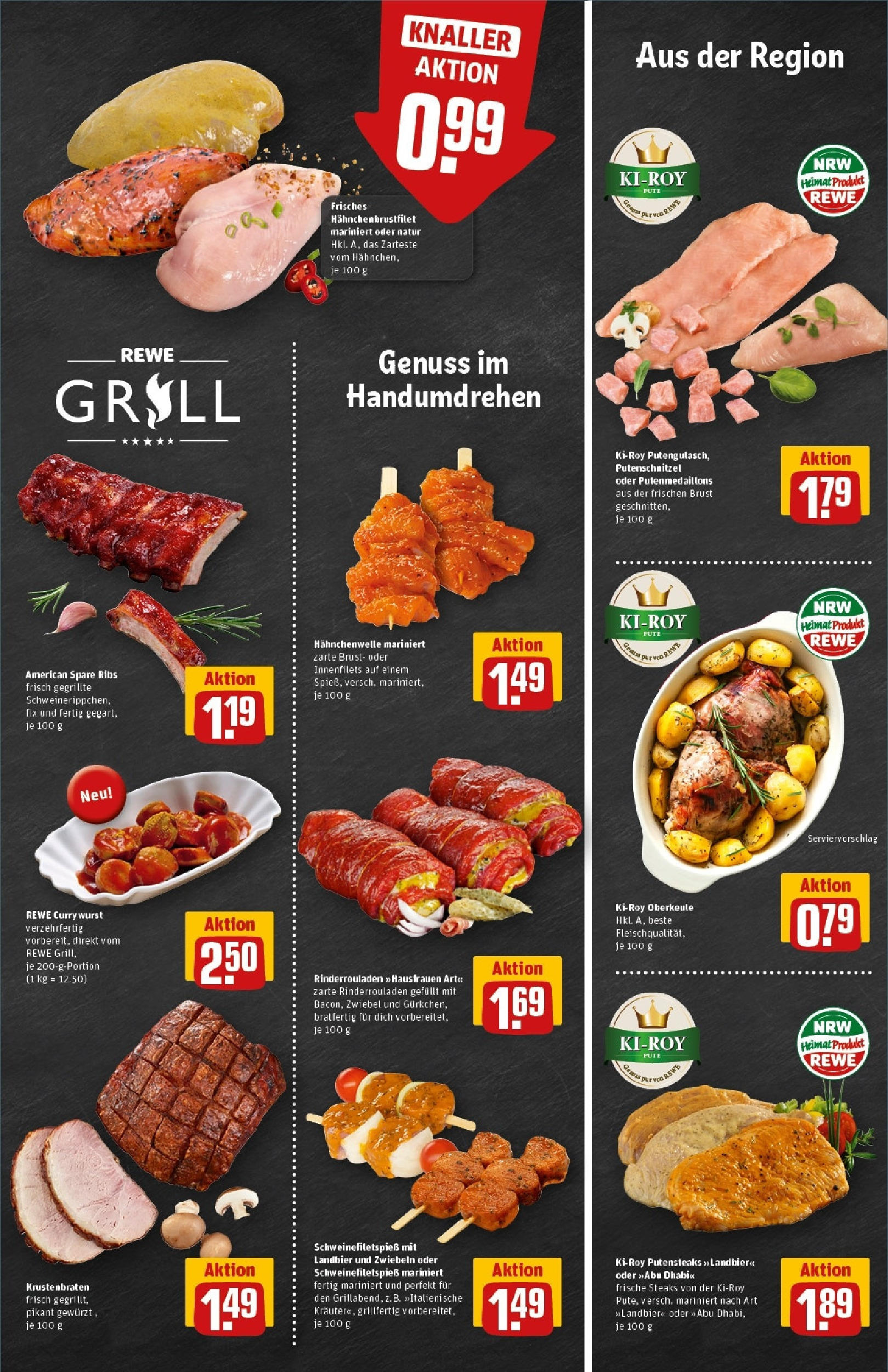 Rewe prospekt Duisburg / Bergheim	 (ab 01.06.2025) zum Blättern » Angebote | Seite: 9 | Produkte: Pudding, Brot