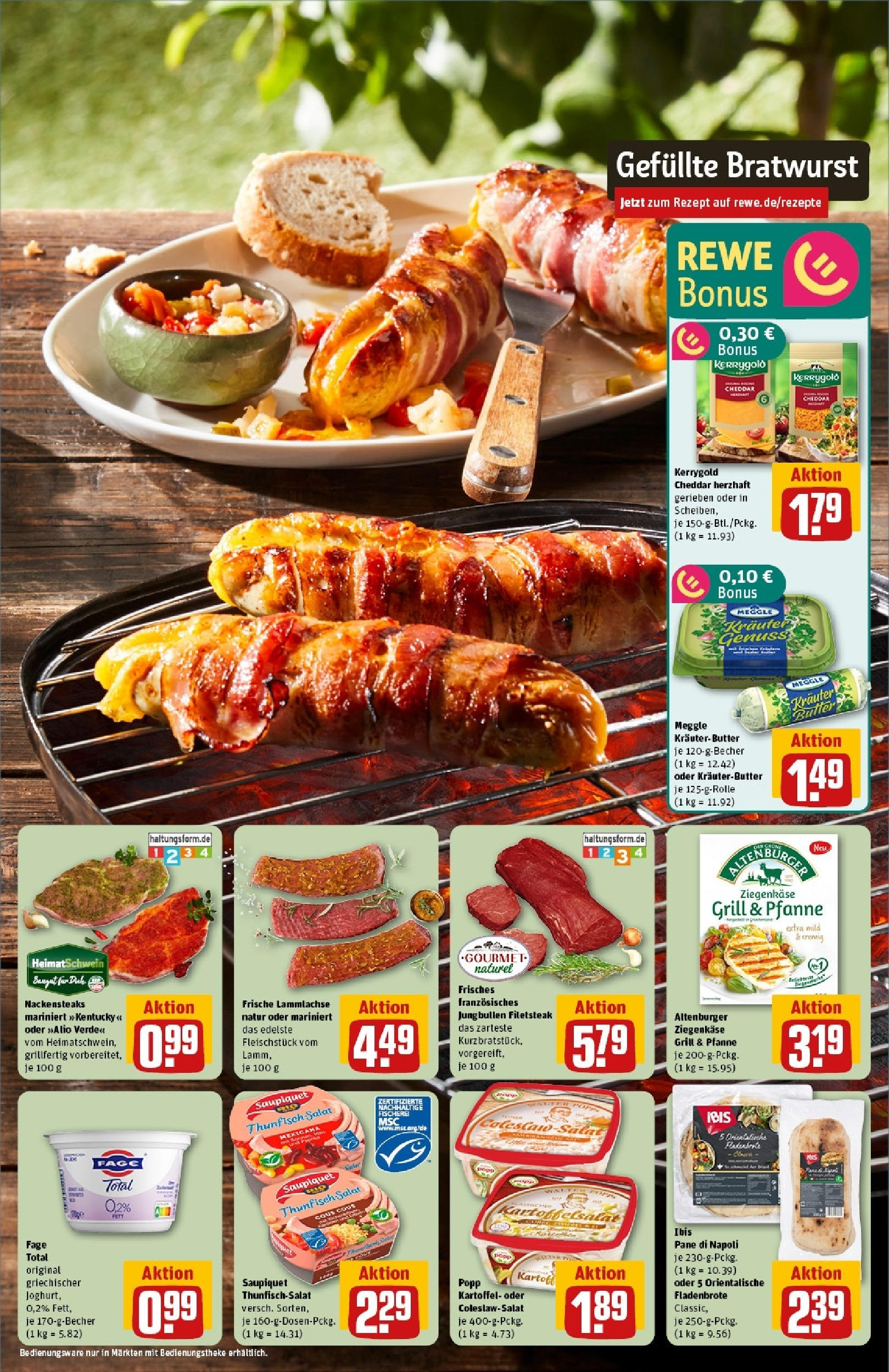 Rewe prospekt Duisburg / Bergheim	 (ab 01.06.2025) zum Blättern » Angebote | Seite: 17 | Produkte: Olivenol, Prosecco, Kartoffeln, Salat