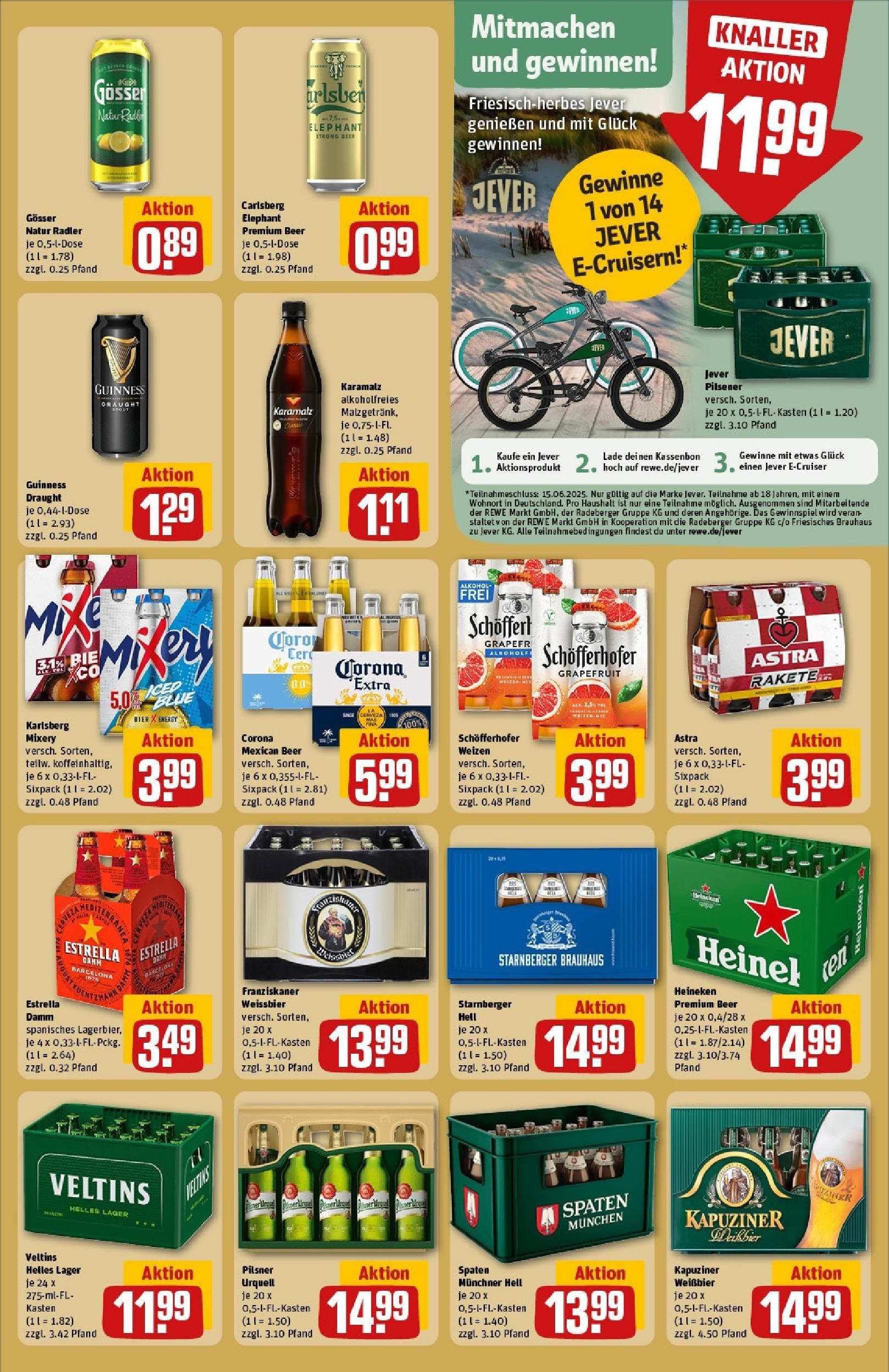 Rewe prospekt Duisburg / Bergheim	 (ab 01.06.2025) zum Blättern » Angebote | Seite: 21 | Produkte: Salami