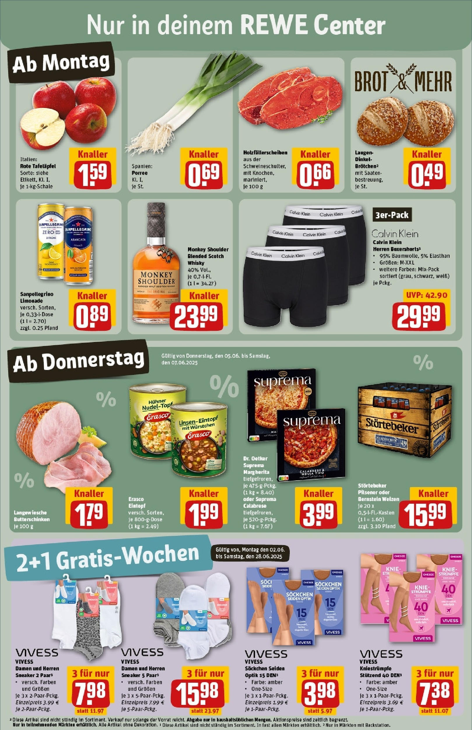 Rewe prospekt Geesthacht	 (ab 01.06.2025) zum Blättern » Angebote | Seite: 5 | Produkte: Grill, Thunfisch, Ziegenkäse, Bratwurst