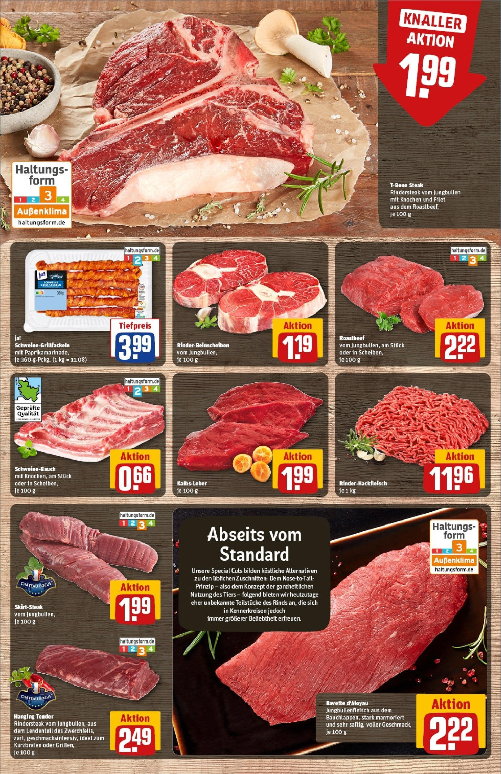 Rewe prospekt Geesthacht	 (ab 01.06.2025) zum Blättern » Angebote | Seite: 13 | Produkte: Ziegenkäse, Burger, Grunlander, Maus