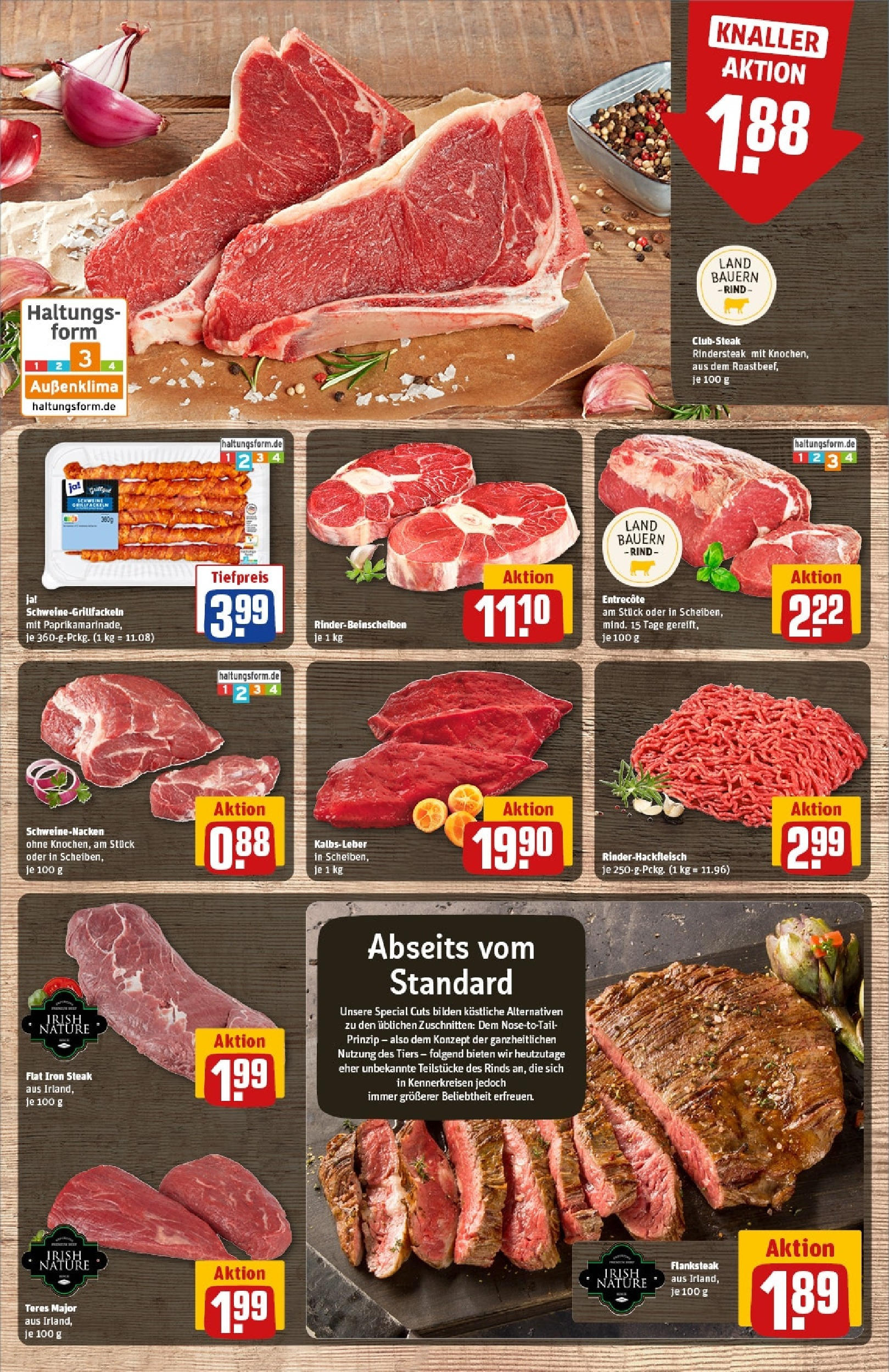 Rewe prospekt Ettlingen	 (ab 01.06.2025) zum Blättern » Angebote | Seite: 13 | Produkte: Käse, Ziegenkäse, Burger, Salami