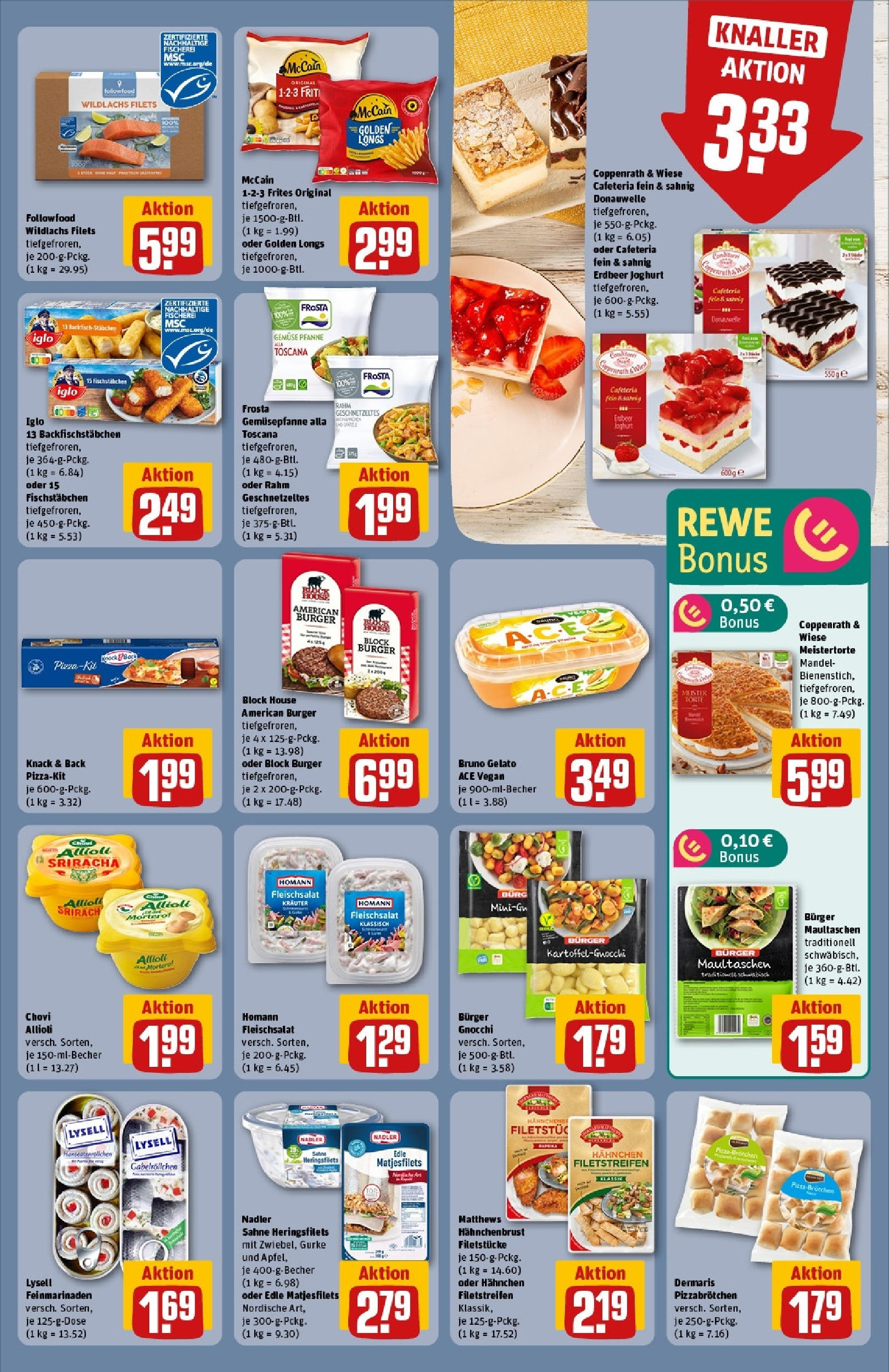 Rewe prospekt Weimar / Schöndorf	 (ab 01.06.2025) zum Blättern » Angebote | Seite: 21 | Produkte: Waffeln, Sahne, Flocken