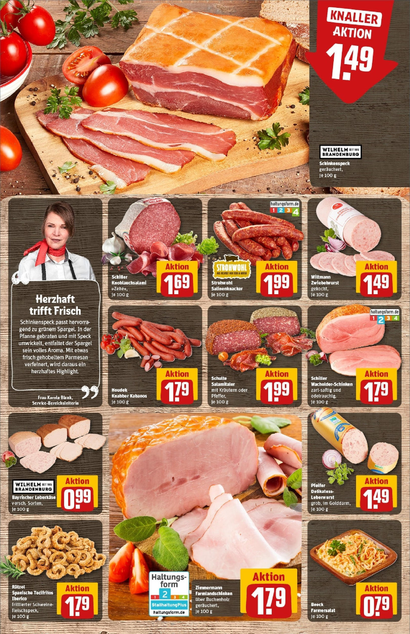 Rewe prospekt Bitburg	 (ab 01.06.2025) zum Blättern » Angebote | Seite: 20 | Produkte: Philadelphia, Leerdammer, Paprika, Salakis