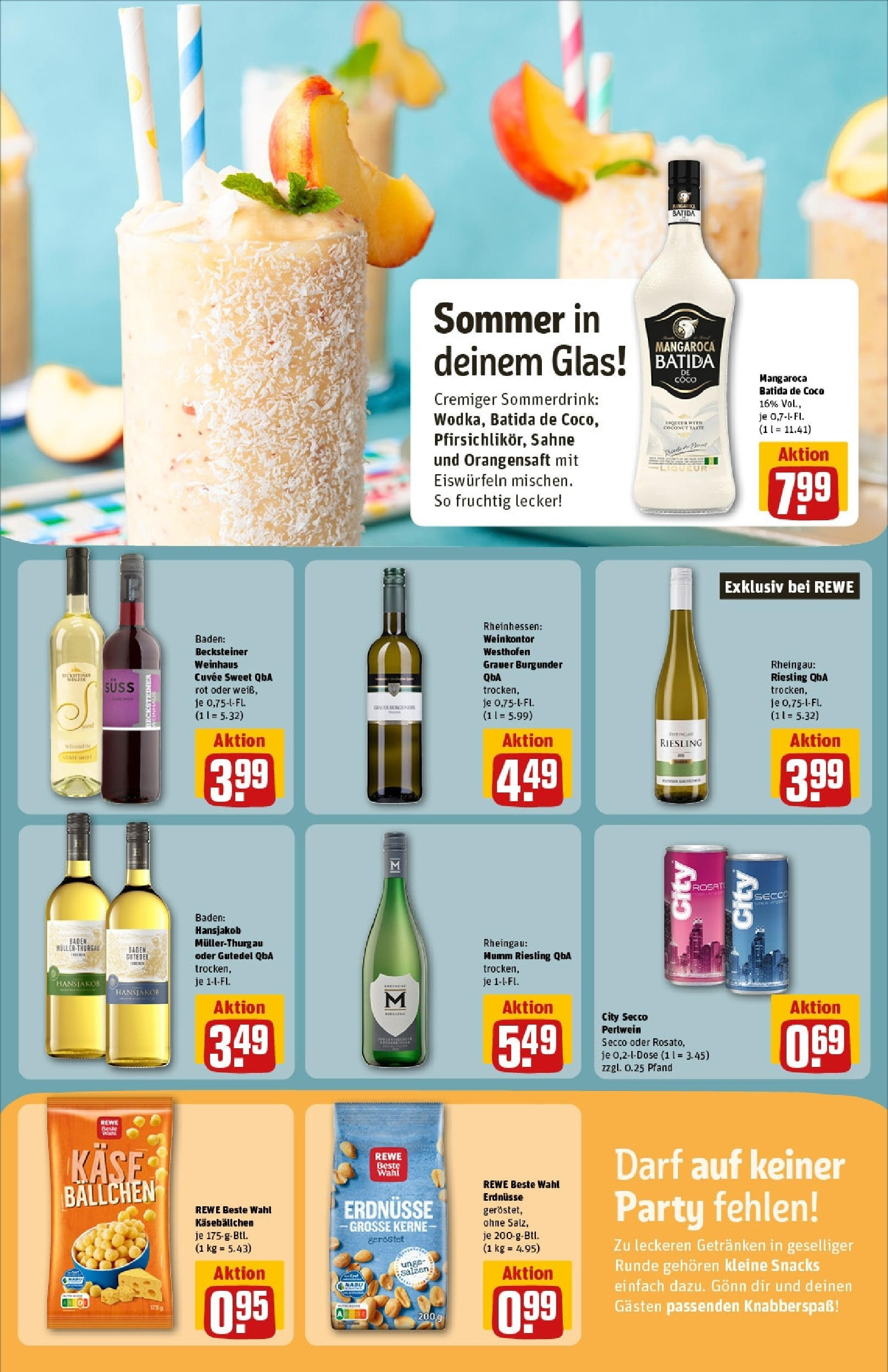 Rewe prospekt Egelsbach	 (ab 01.06.2025) zum Blättern » Angebote | Seite: 18 | Produkte: Philadelphia, Leerdammer, Paprika, Serrano schinken